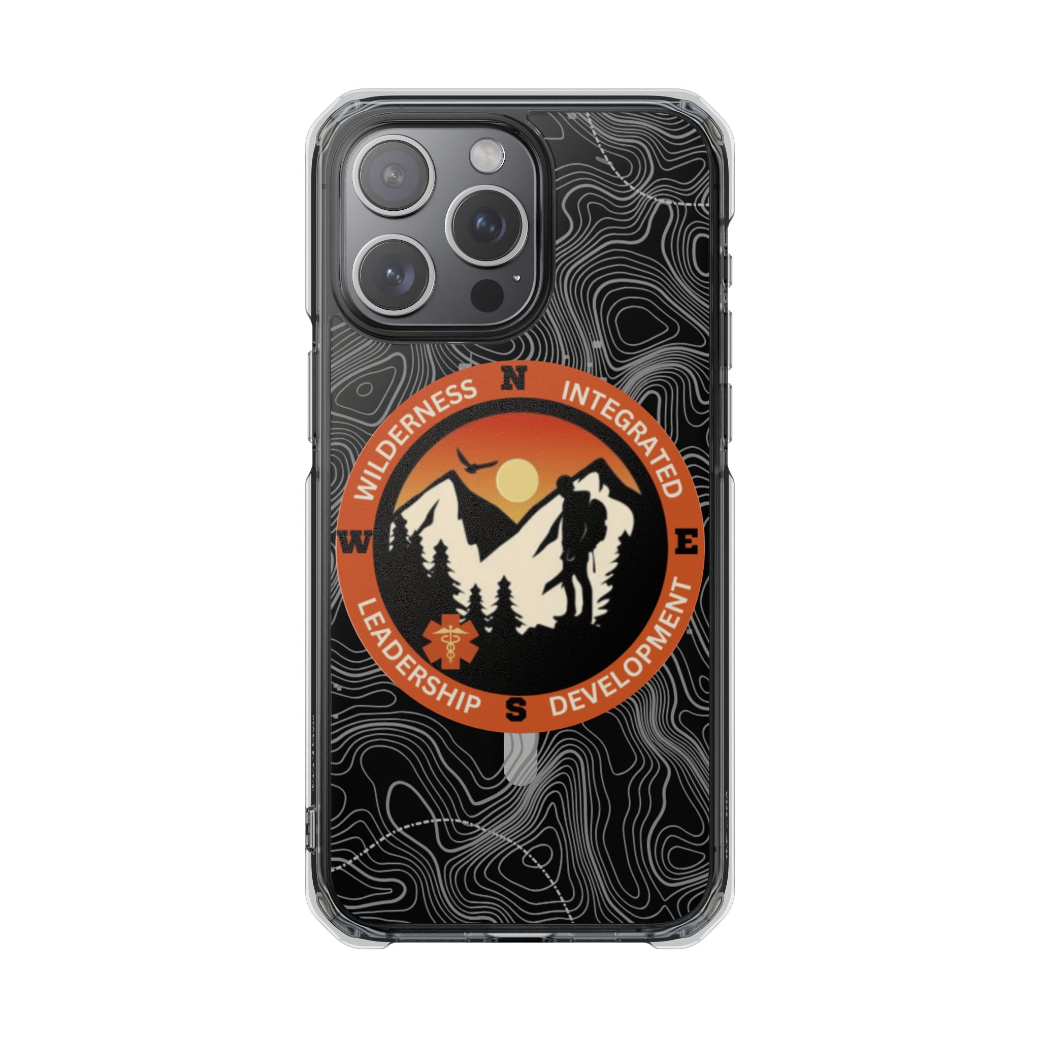 Magnetic Clear Case - Patch Logo