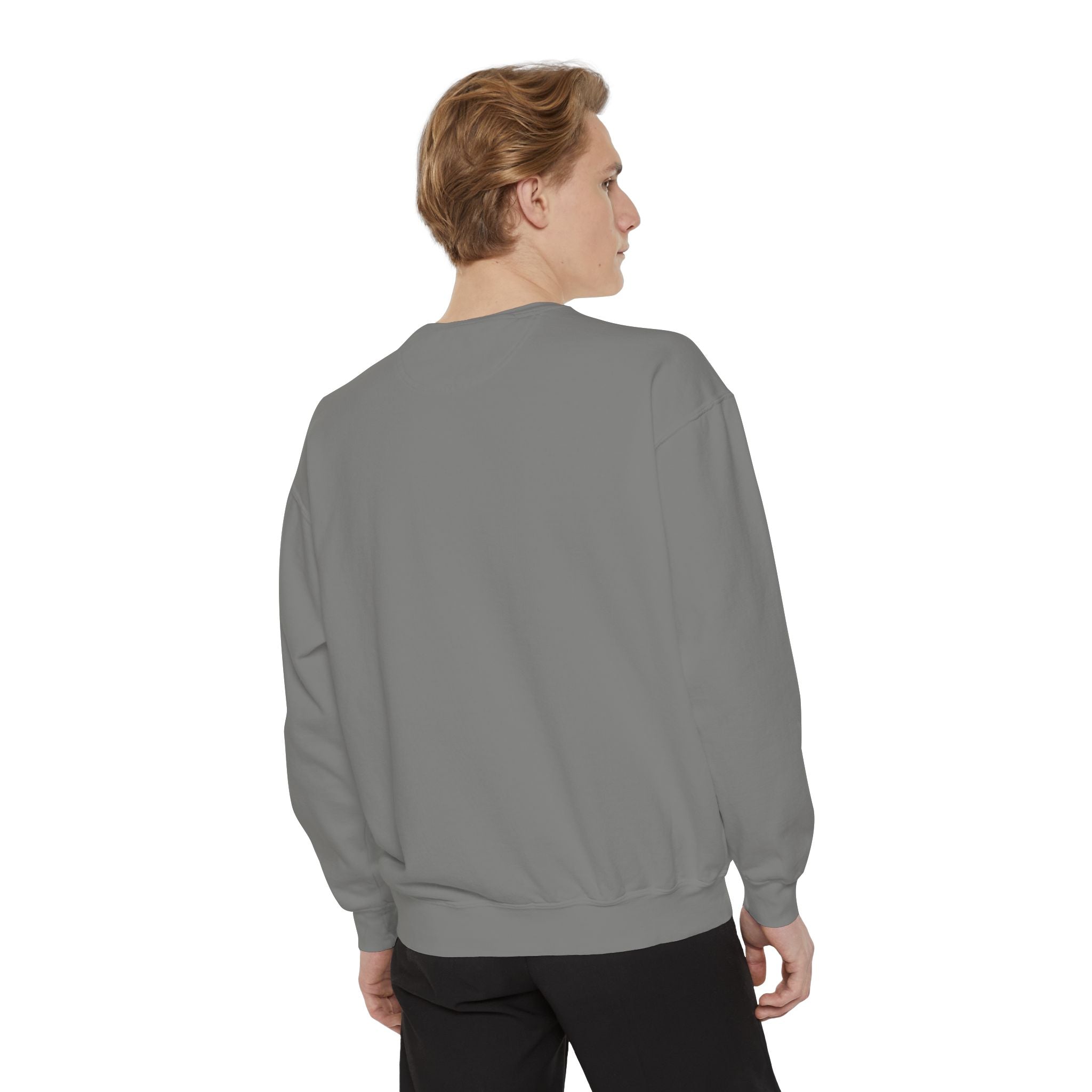 Classic White Sweatshirt — Minimalist Crewneck Pullover