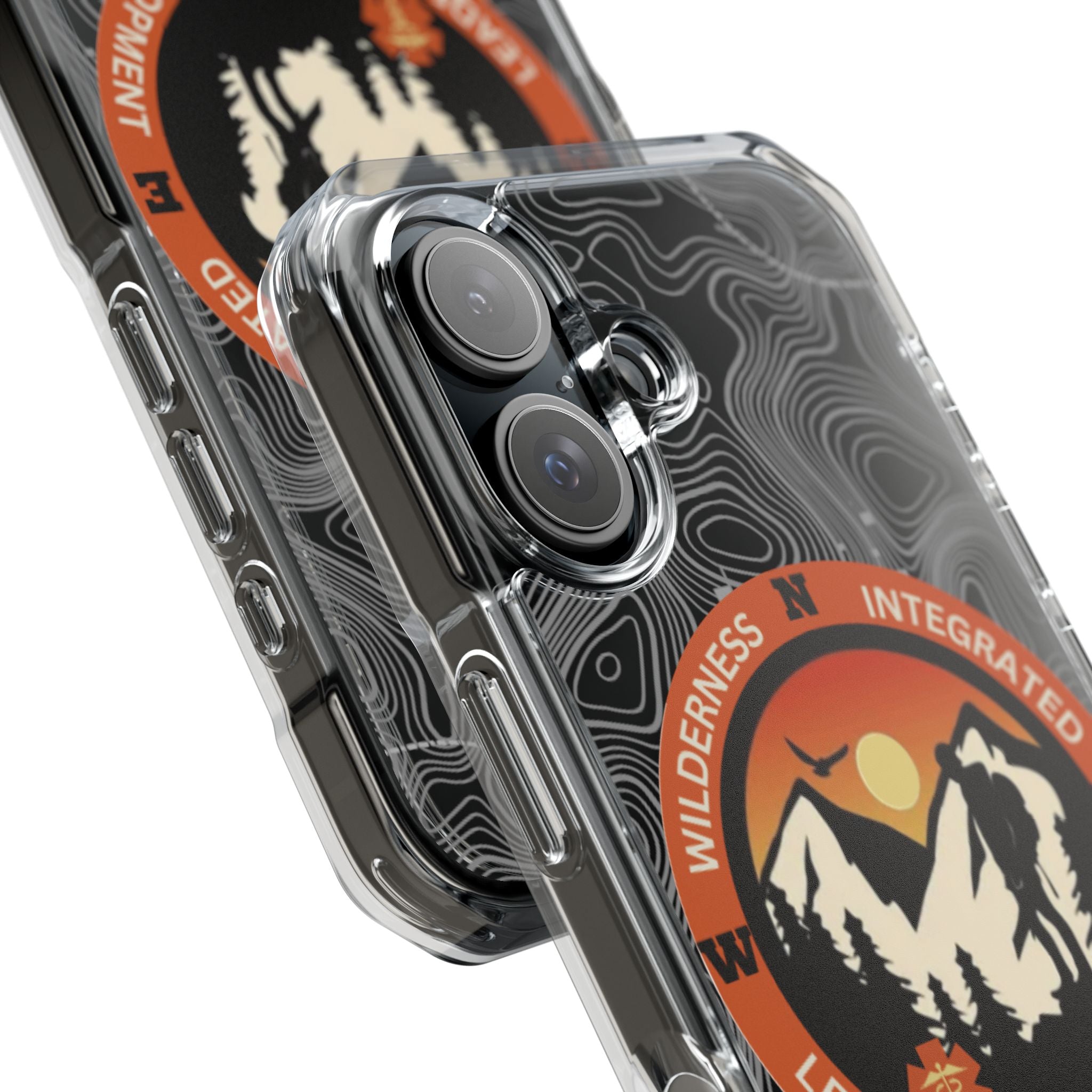 Magnetic Clear Case - Patch Logo