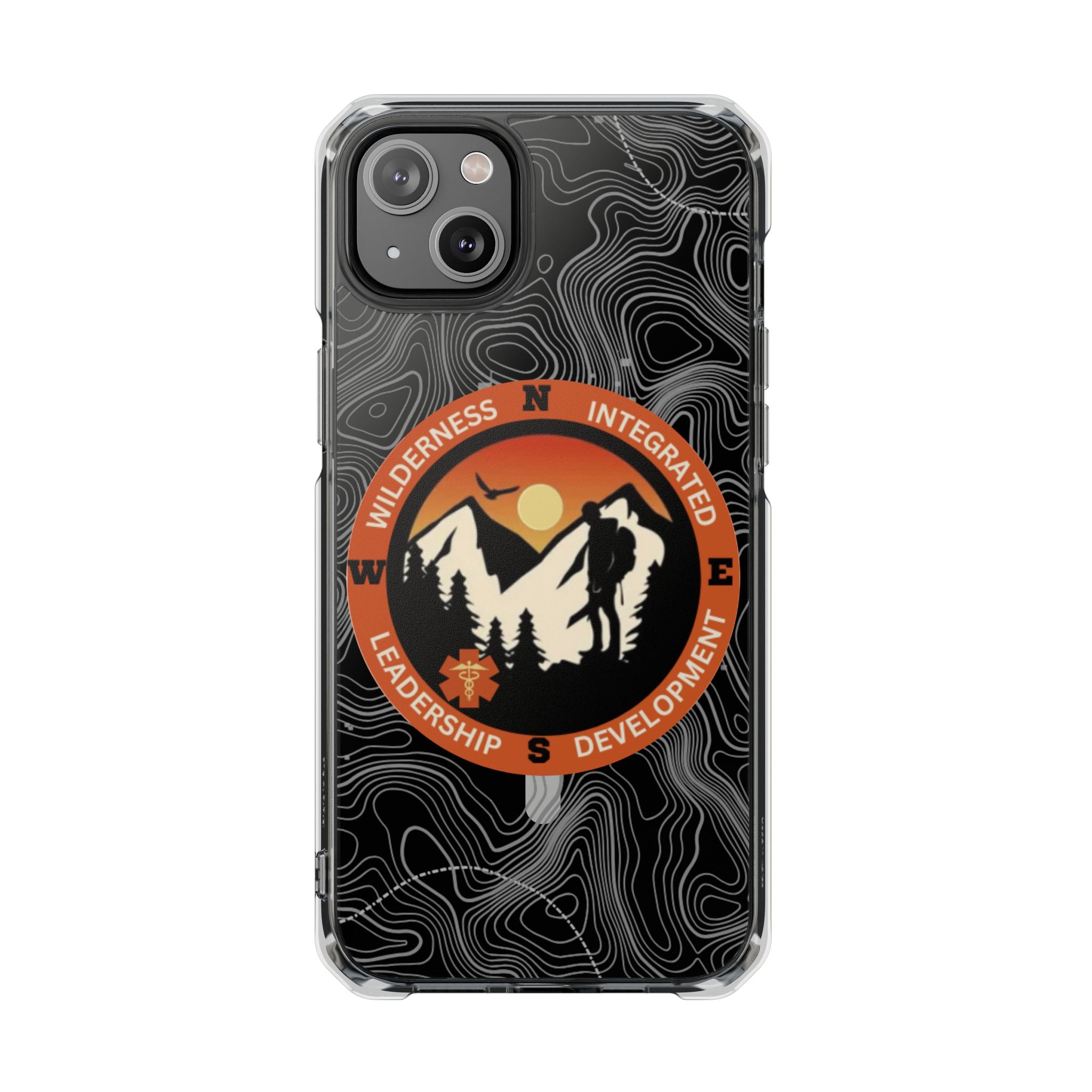 Magnetic Clear Case - Patch Logo