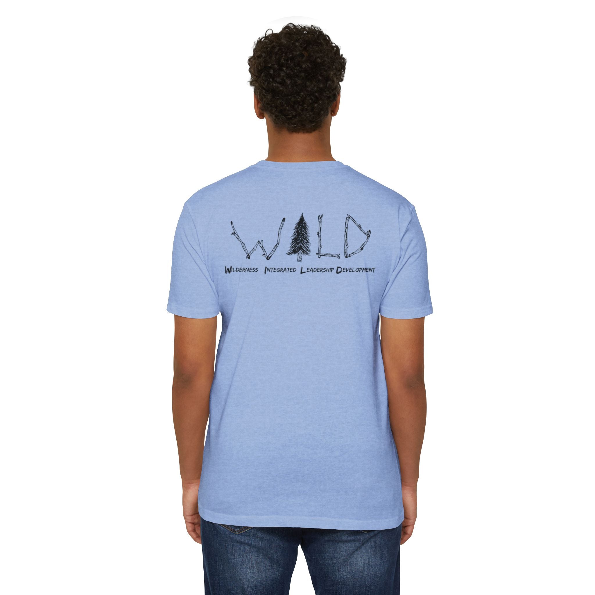 Black WILD Tree Graphic T-Shirt — Rustic Outdoor Nature Shirt