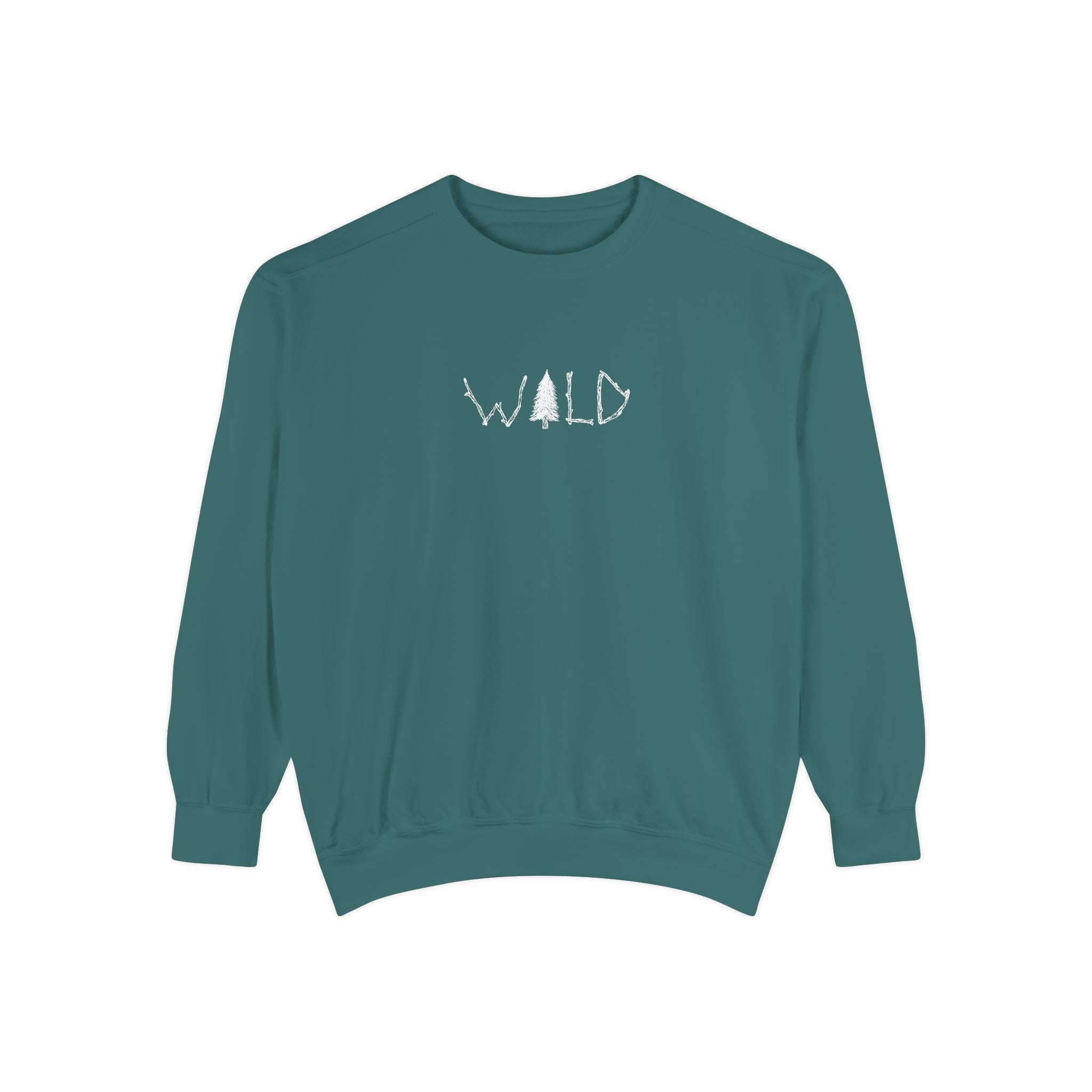 Classic White Sweatshirt — Minimalist Crewneck Pullover