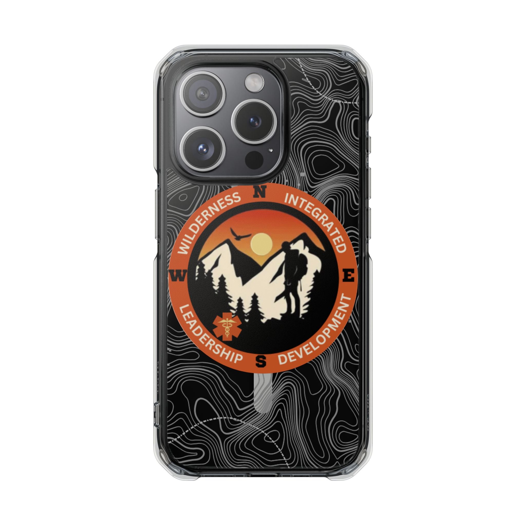 Magnetic Clear Case - Patch Logo