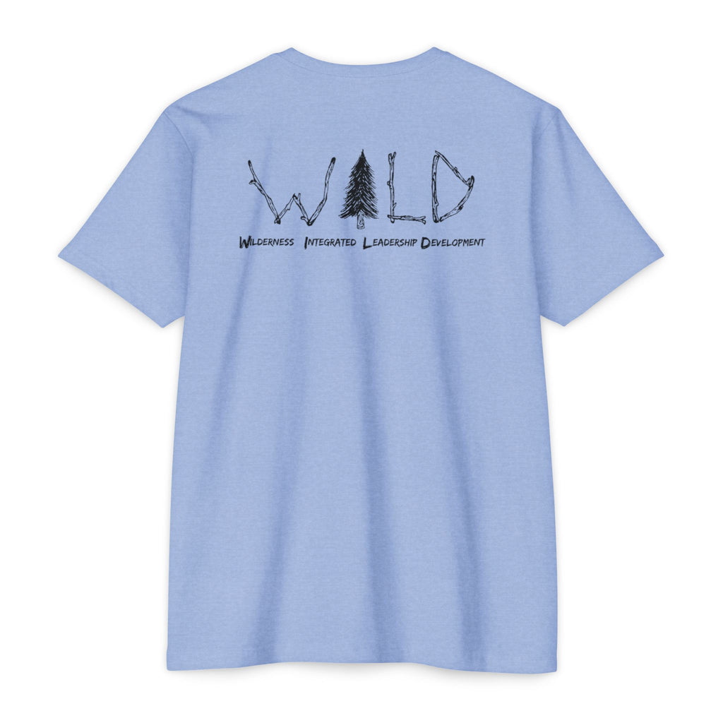 Black WILD Tree Graphic T-Shirt — Rustic Outdoor Nature Shirt