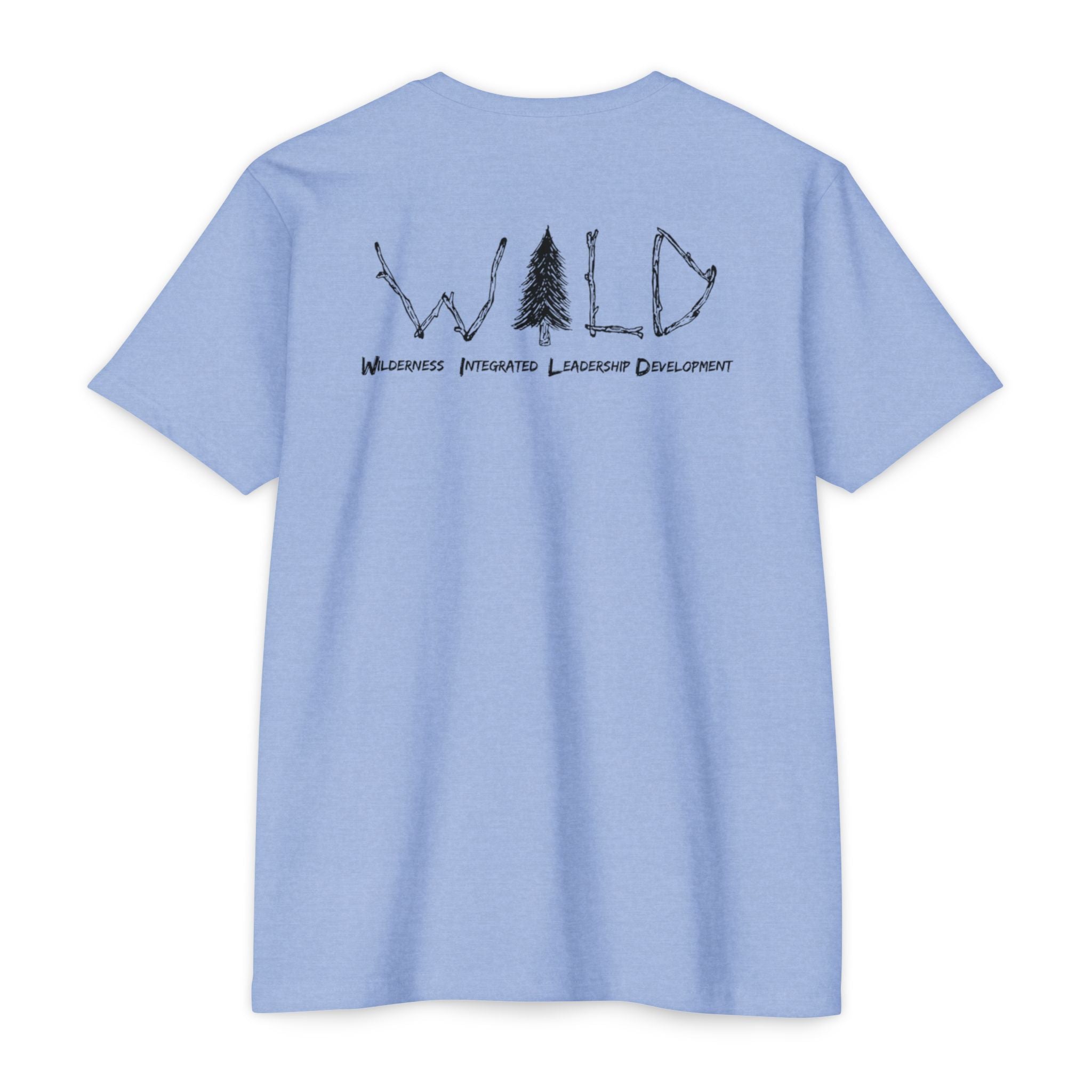 Black WILD Tree Graphic T-Shirt — Rustic Outdoor Nature Shirt