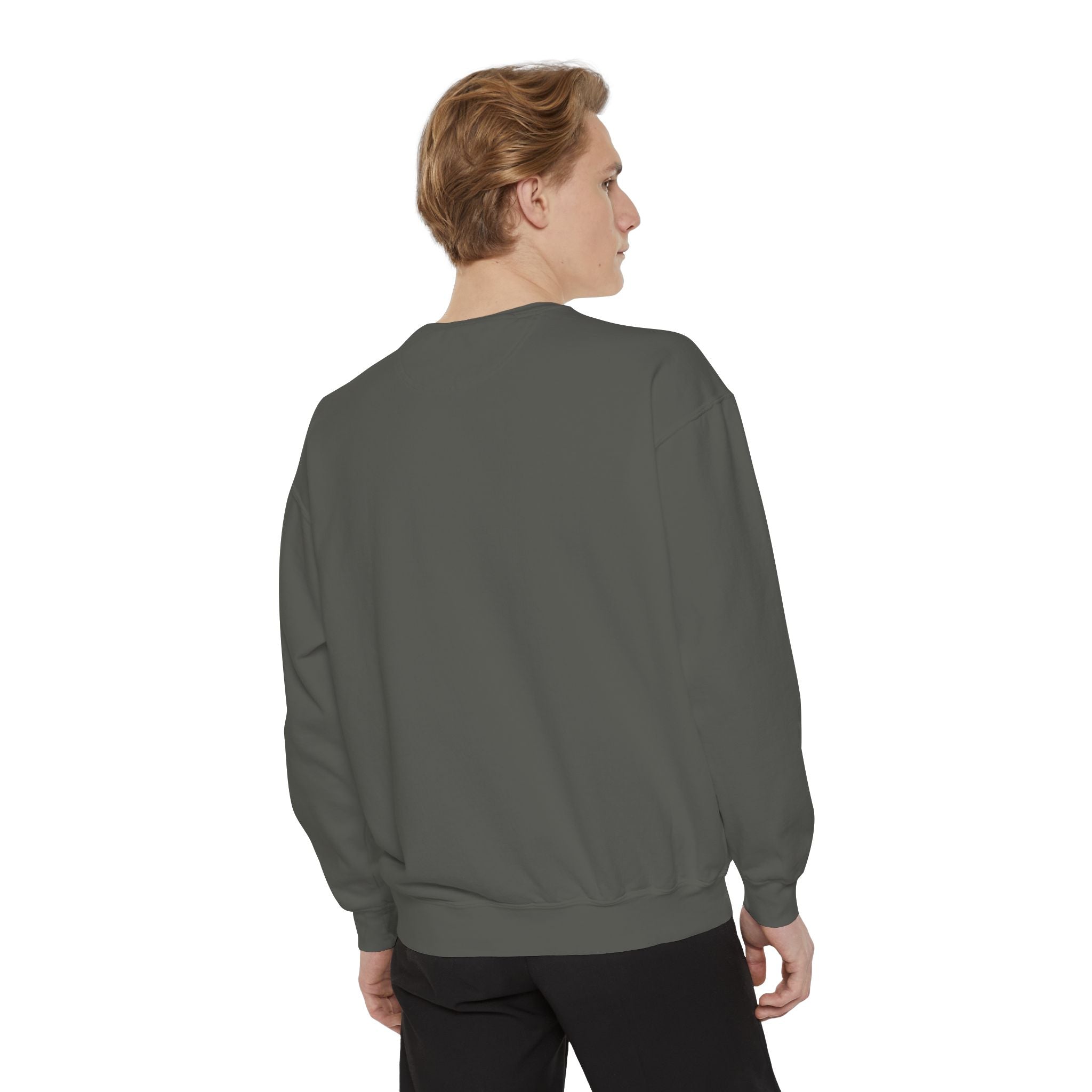 Classic White Sweatshirt — Minimalist Crewneck Pullover