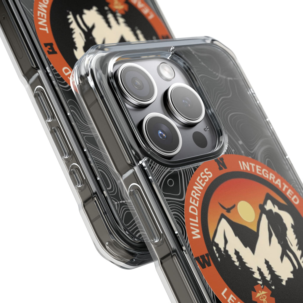 Magnetic Clear Case - Patch Logo