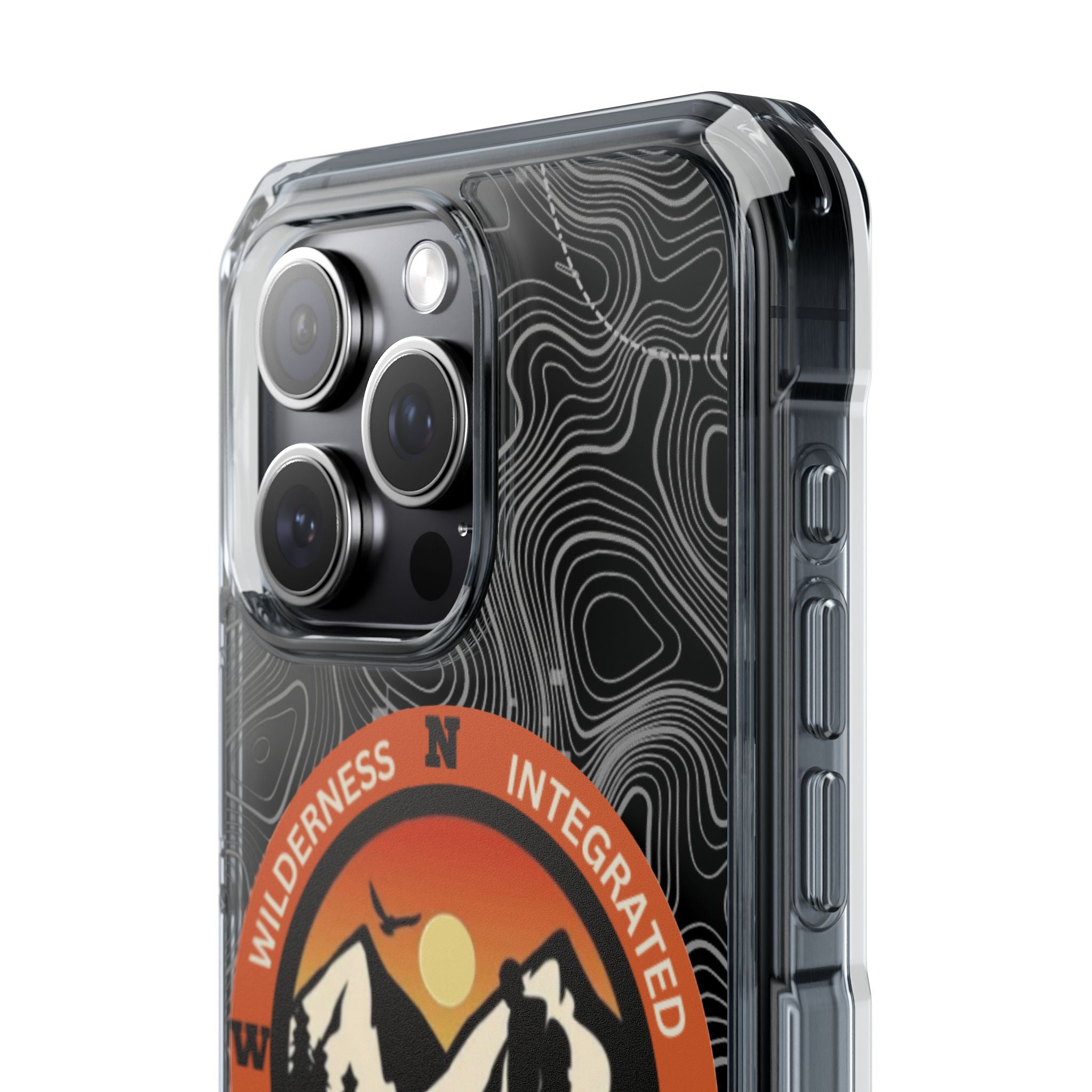 Magnetic Clear Case - Patch Logo