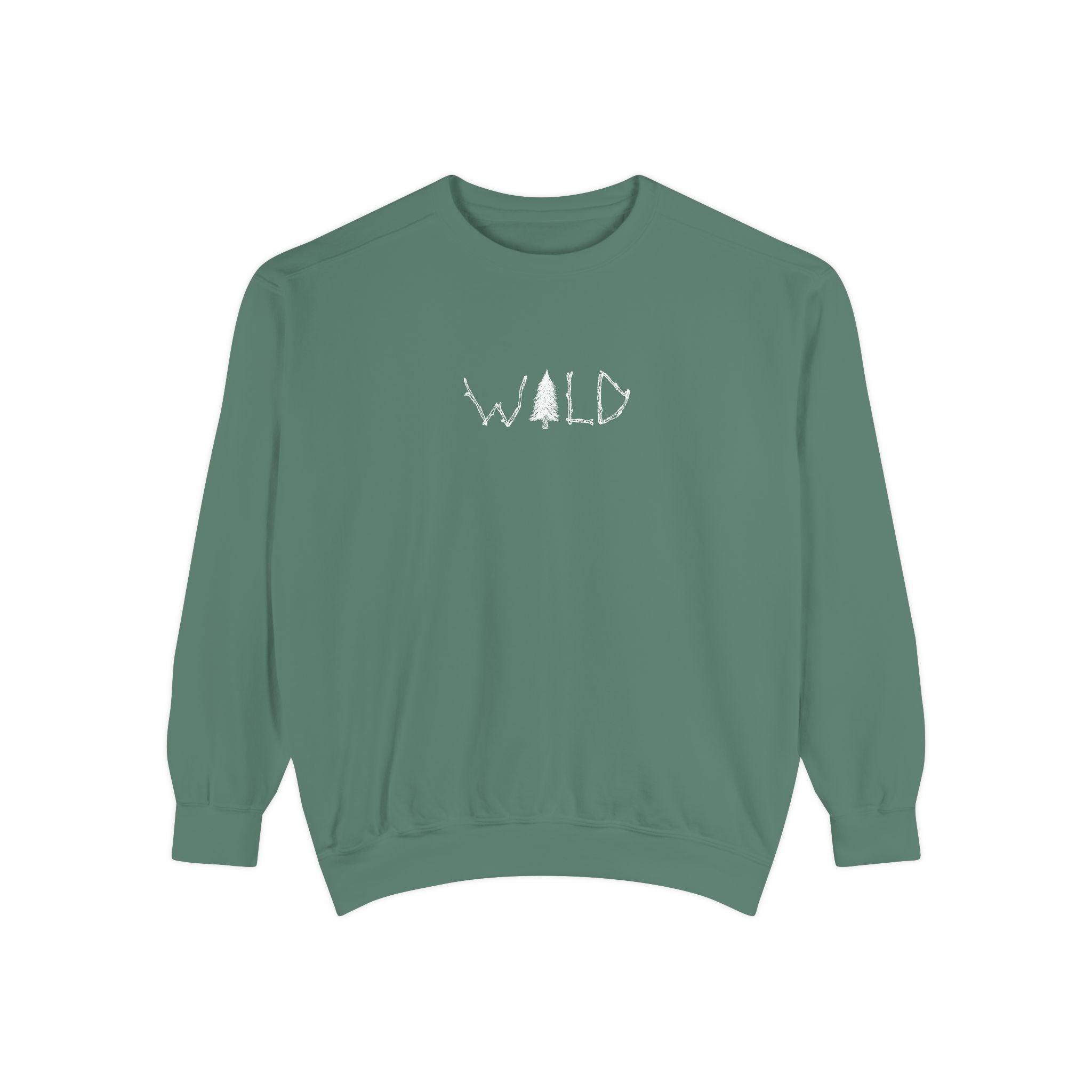 Classic White Sweatshirt — Minimalist Crewneck Pullover