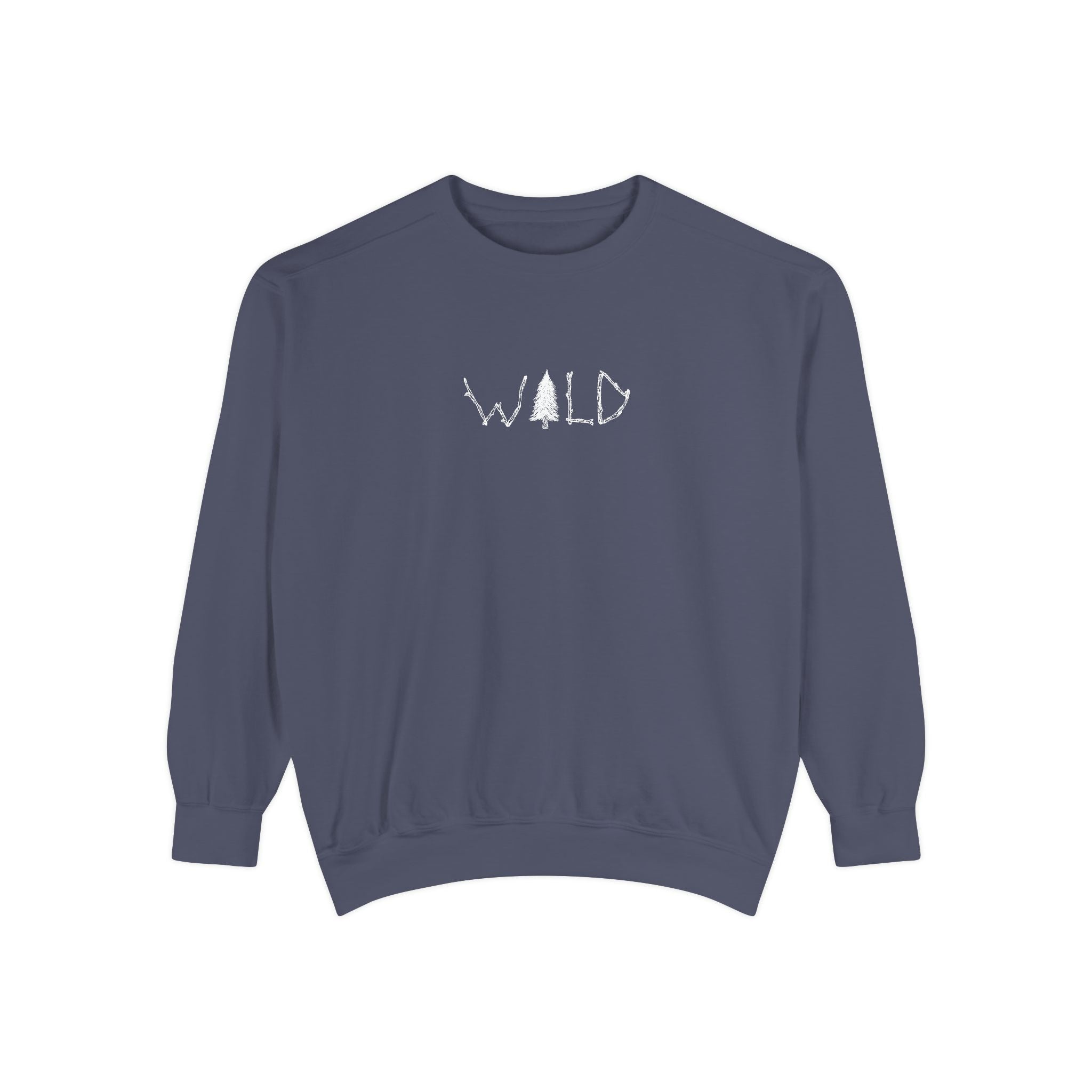 Classic White Sweatshirt — Minimalist Crewneck Pullover