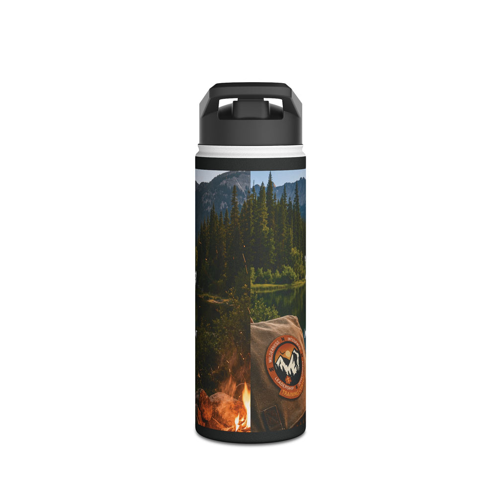 Campfire Lake Stainless Steel Water Bottle