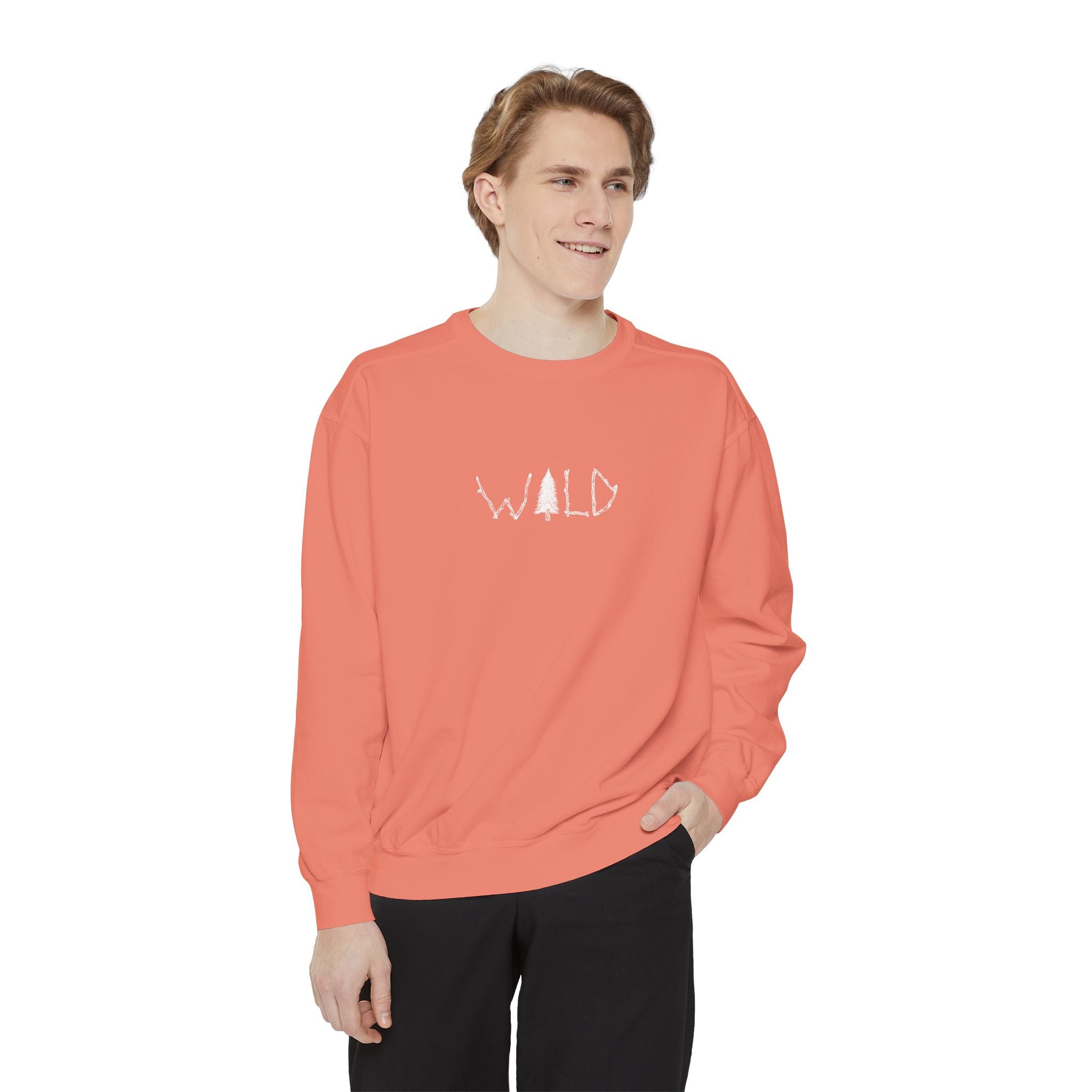 Classic White Sweatshirt — Minimalist Crewneck Pullover