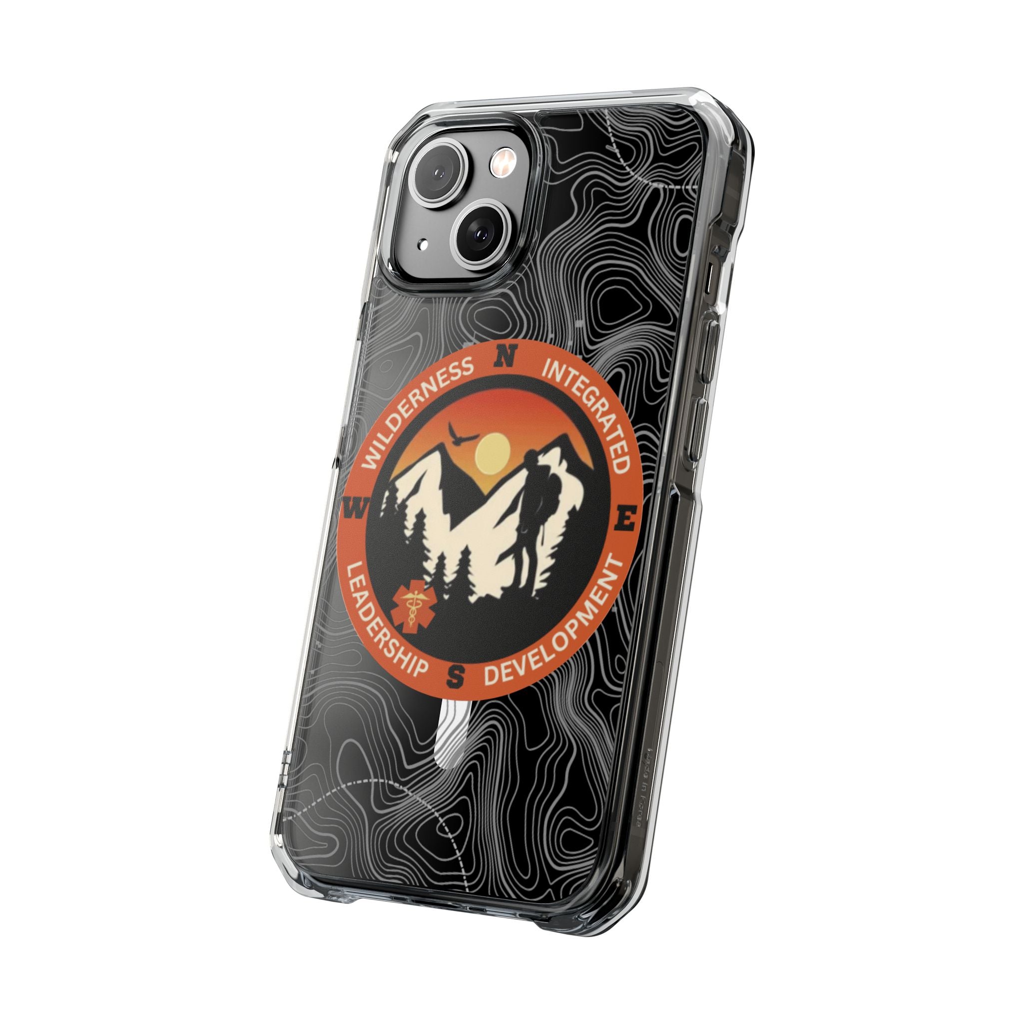 Magnetic Clear Case - Patch Logo