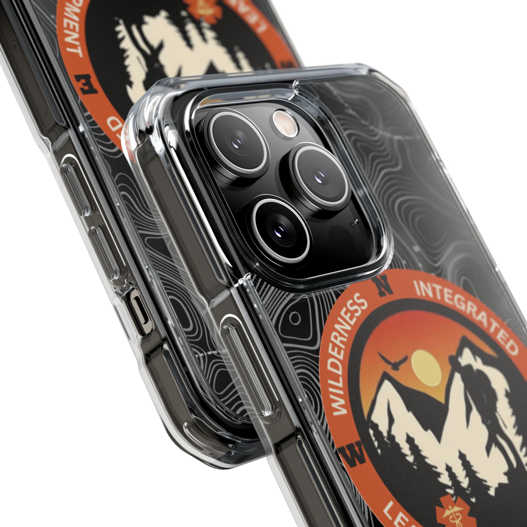 Magnetic Clear Case - Patch Logo