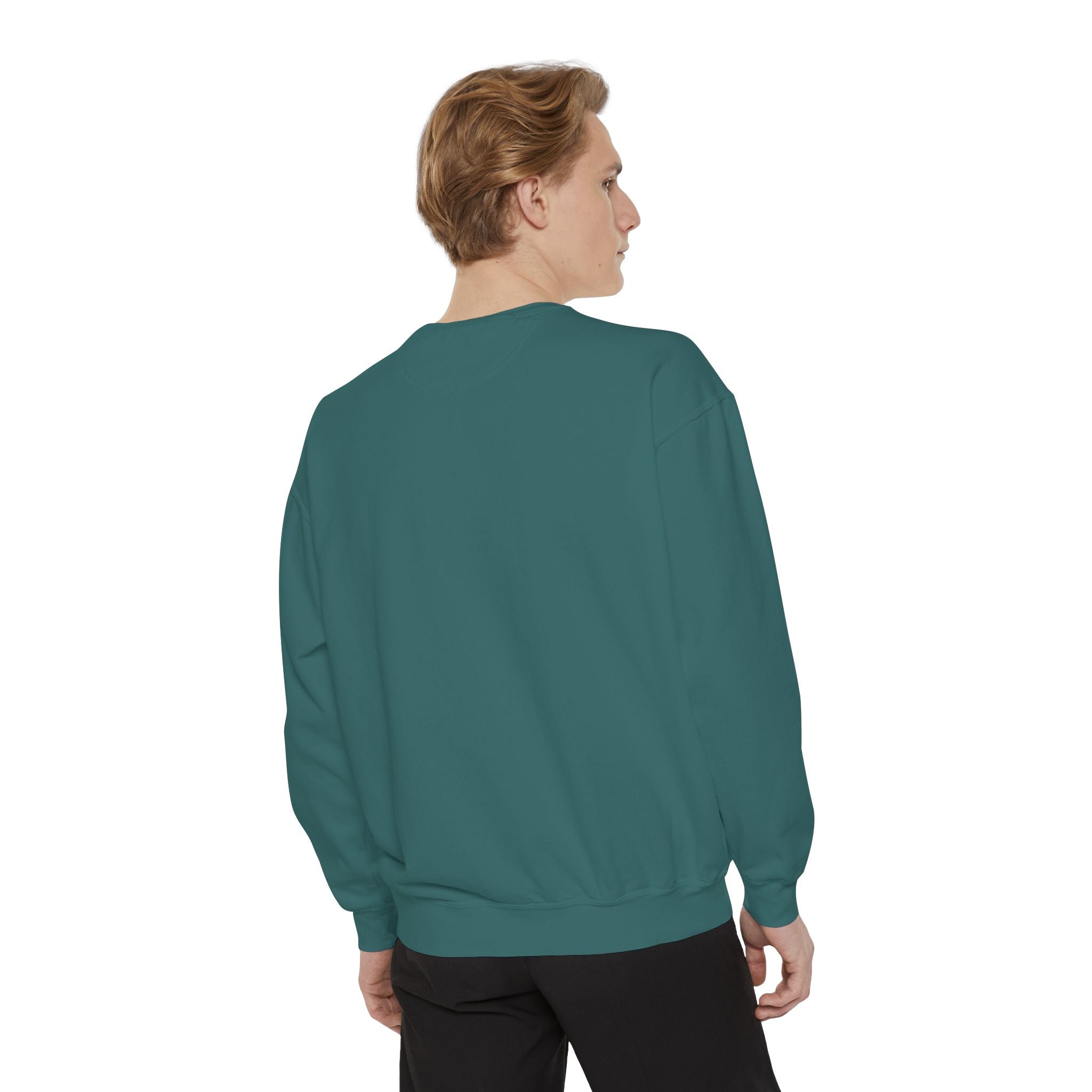 Classic White Sweatshirt — Minimalist Crewneck Pullover
