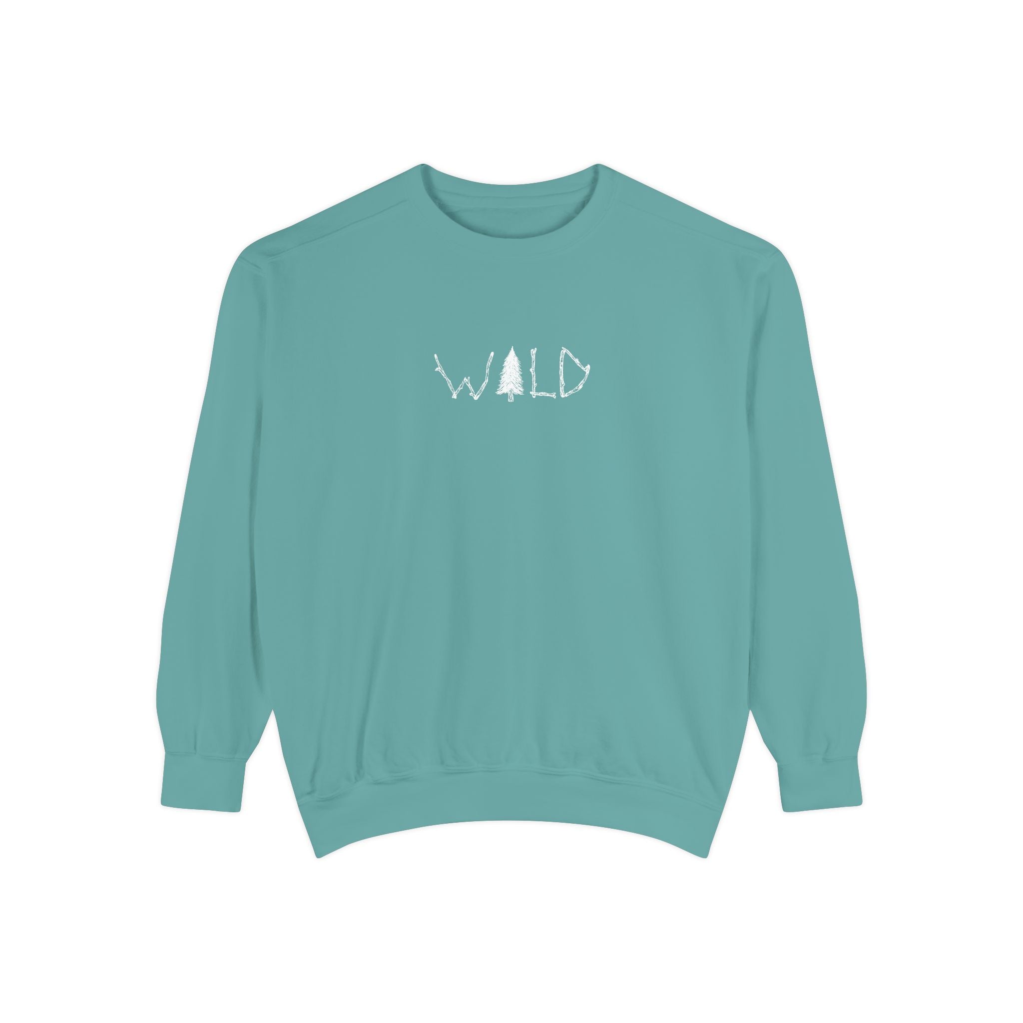 Classic White Sweatshirt — Minimalist Crewneck Pullover