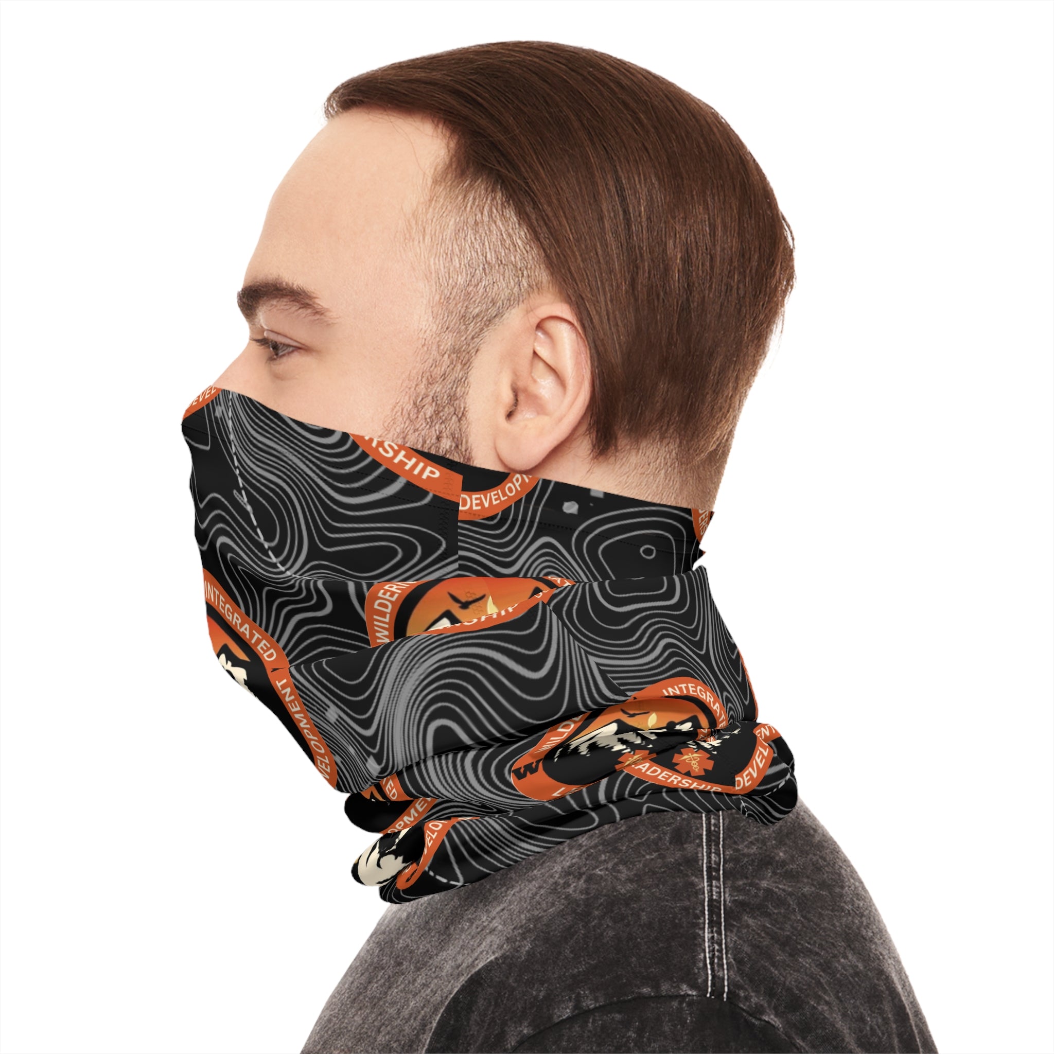 Outdoor Mountain Patch Neck Gaiter — Lightweight Hiking Face Mask