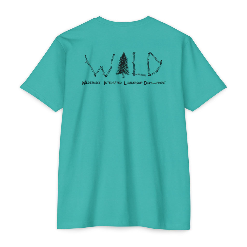 Black WILD Tree Graphic T-Shirt — Rustic Outdoor Nature Shirt