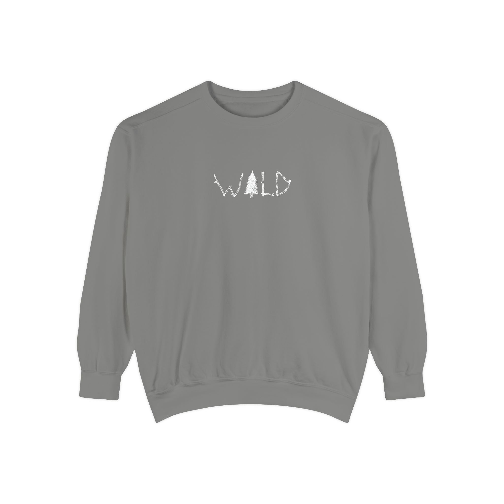 Classic White Sweatshirt — Minimalist Crewneck Pullover