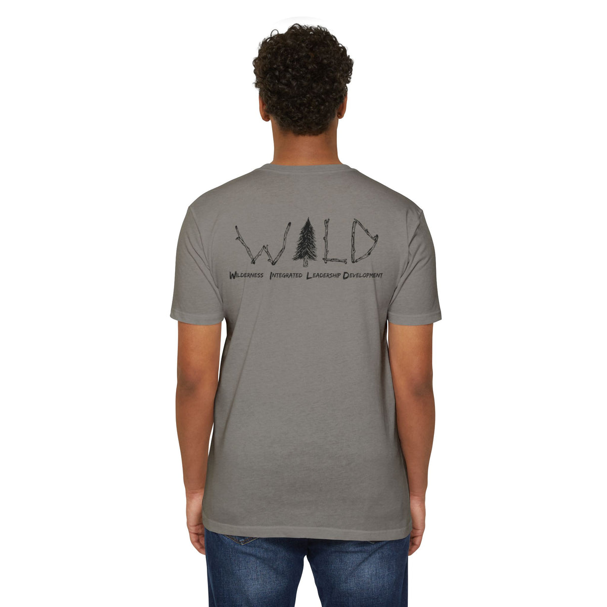 Black WILD Tree Graphic T-Shirt — Rustic Outdoor Nature Shirt