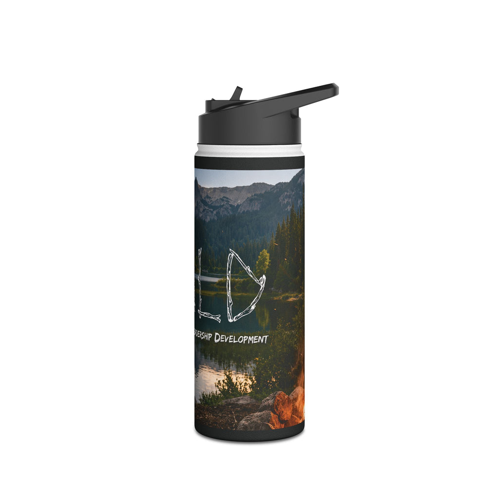 Campfire Lake Stainless Steel Water Bottle