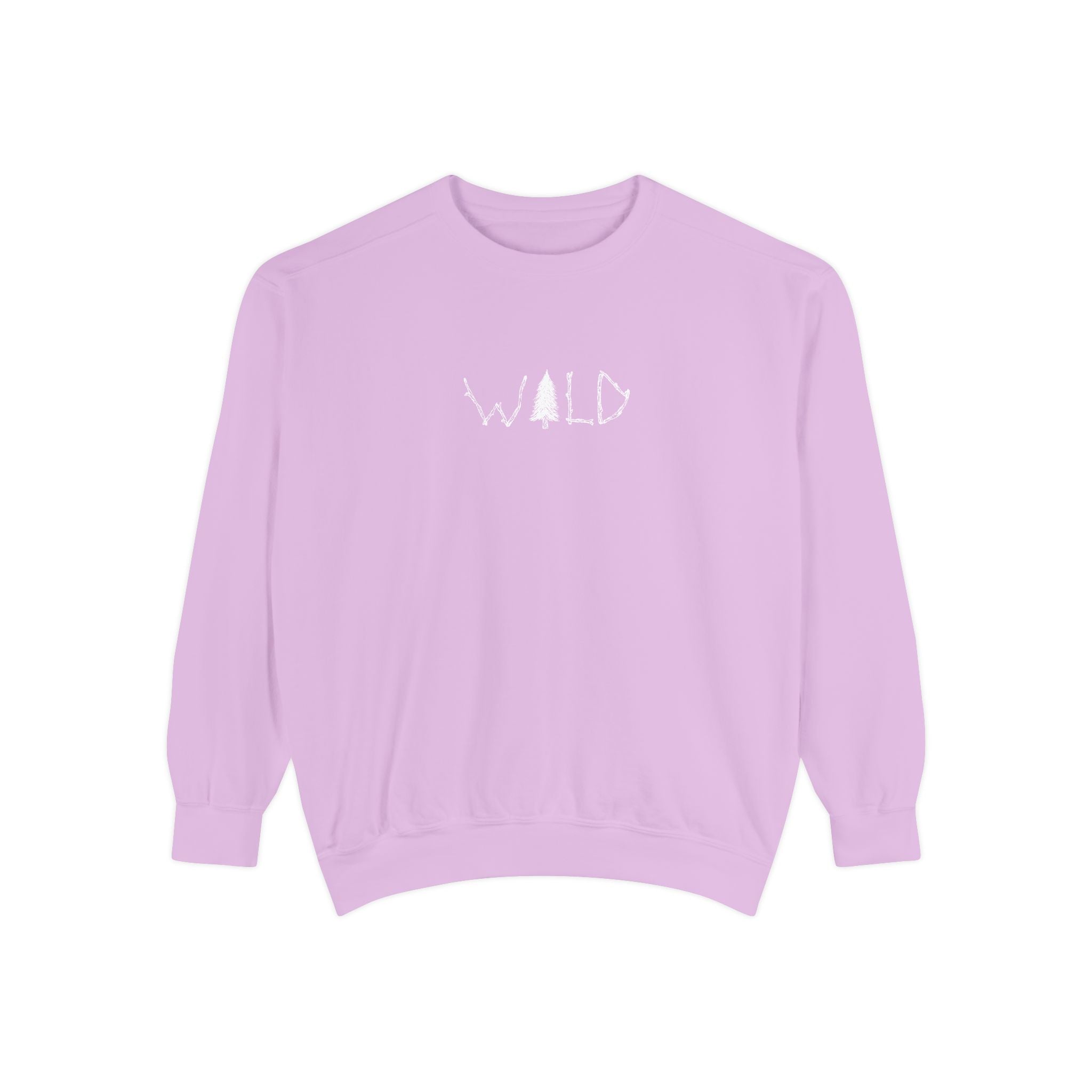 Classic White Sweatshirt — Minimalist Crewneck Pullover