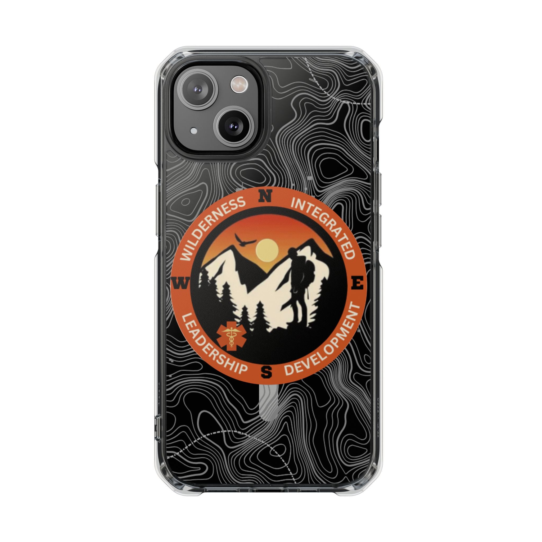 Magnetic Clear Case - Patch Logo