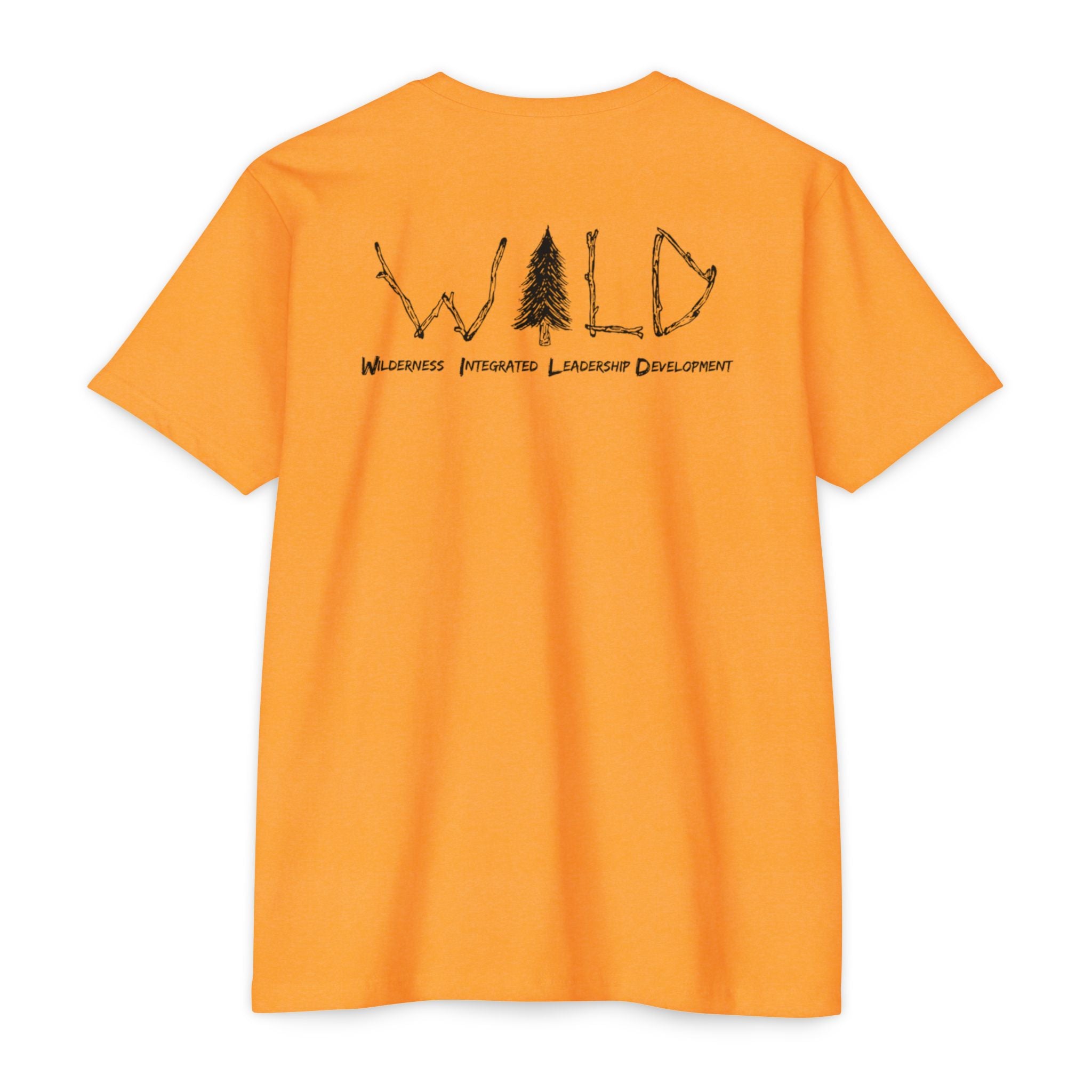 Black WILD Tree Graphic T-Shirt — Rustic Outdoor Nature Shirt