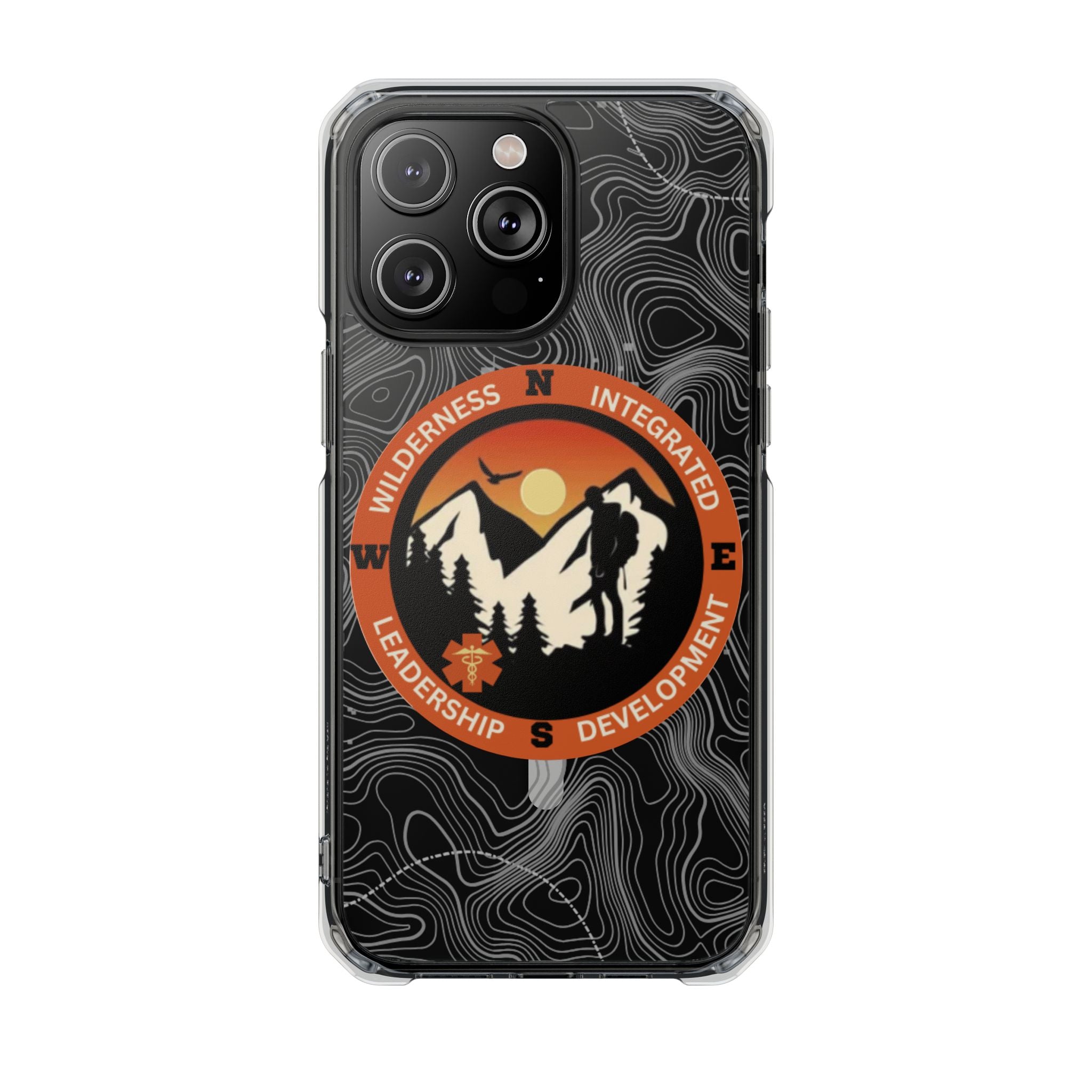 Magnetic Clear Case - Patch Logo