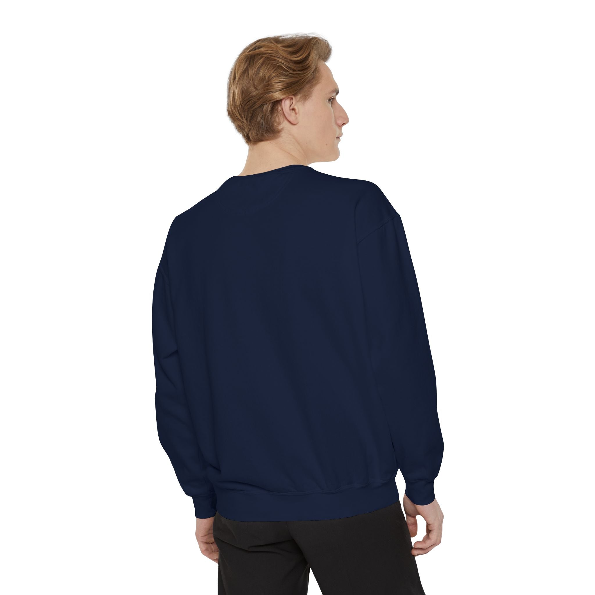 Classic White Sweatshirt — Minimalist Crewneck Pullover
