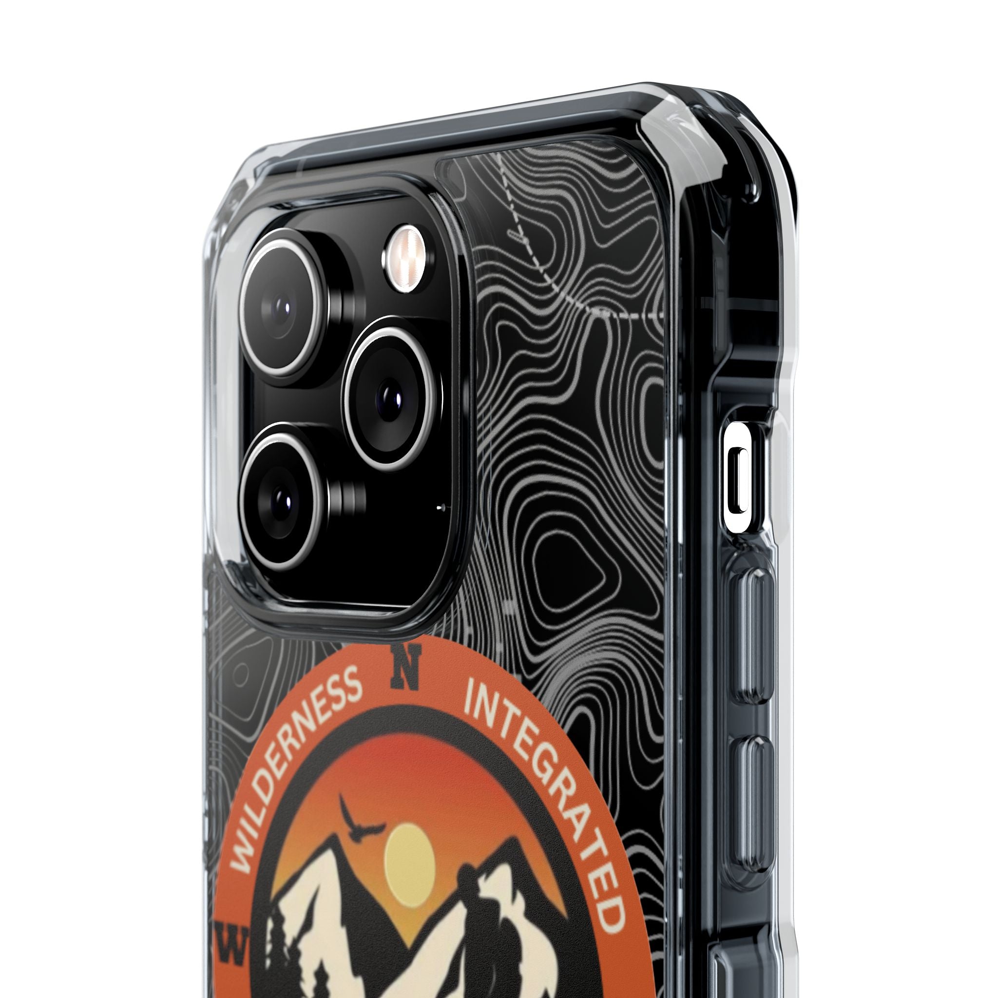 Magnetic Clear Case - Patch Logo