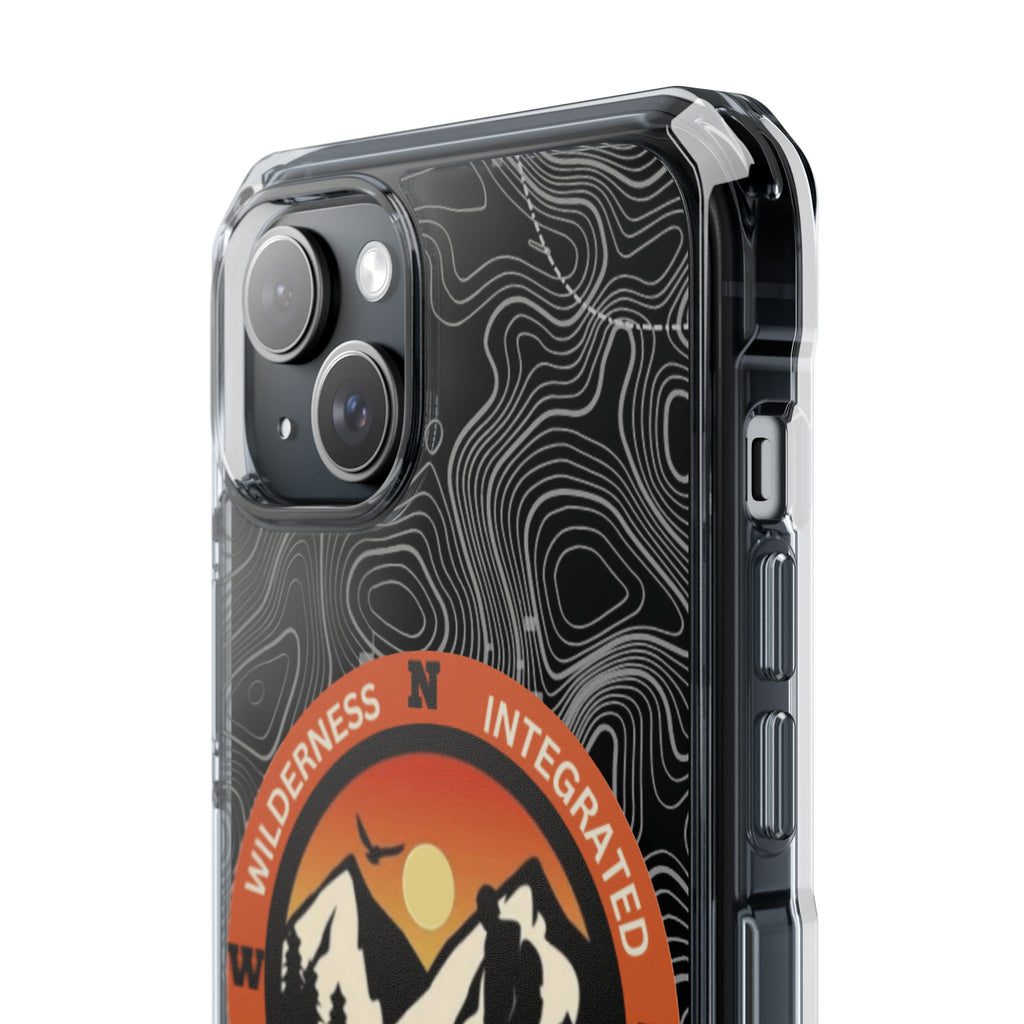 Magnetic Clear Case - Patch Logo