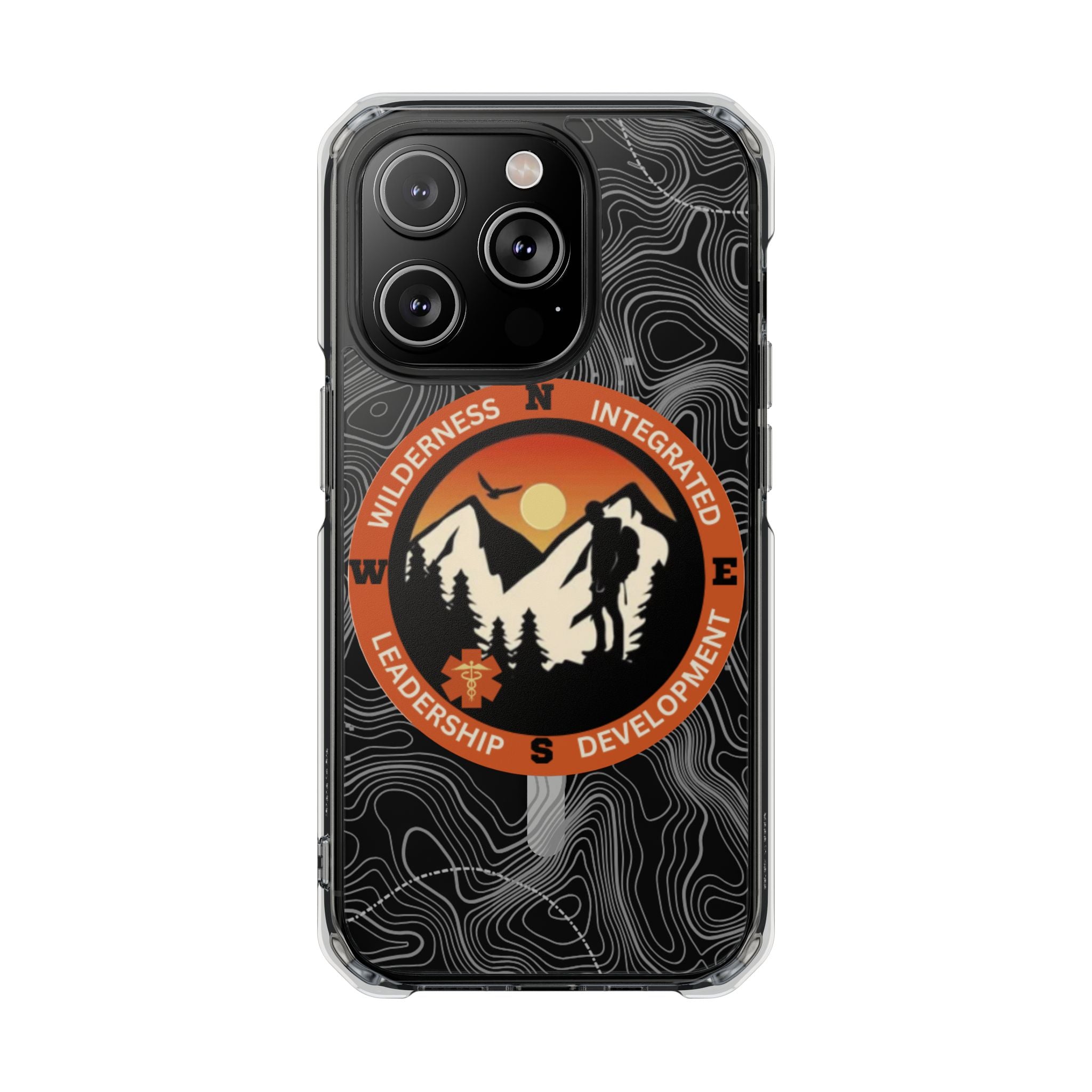 Magnetic Clear Case - Patch Logo