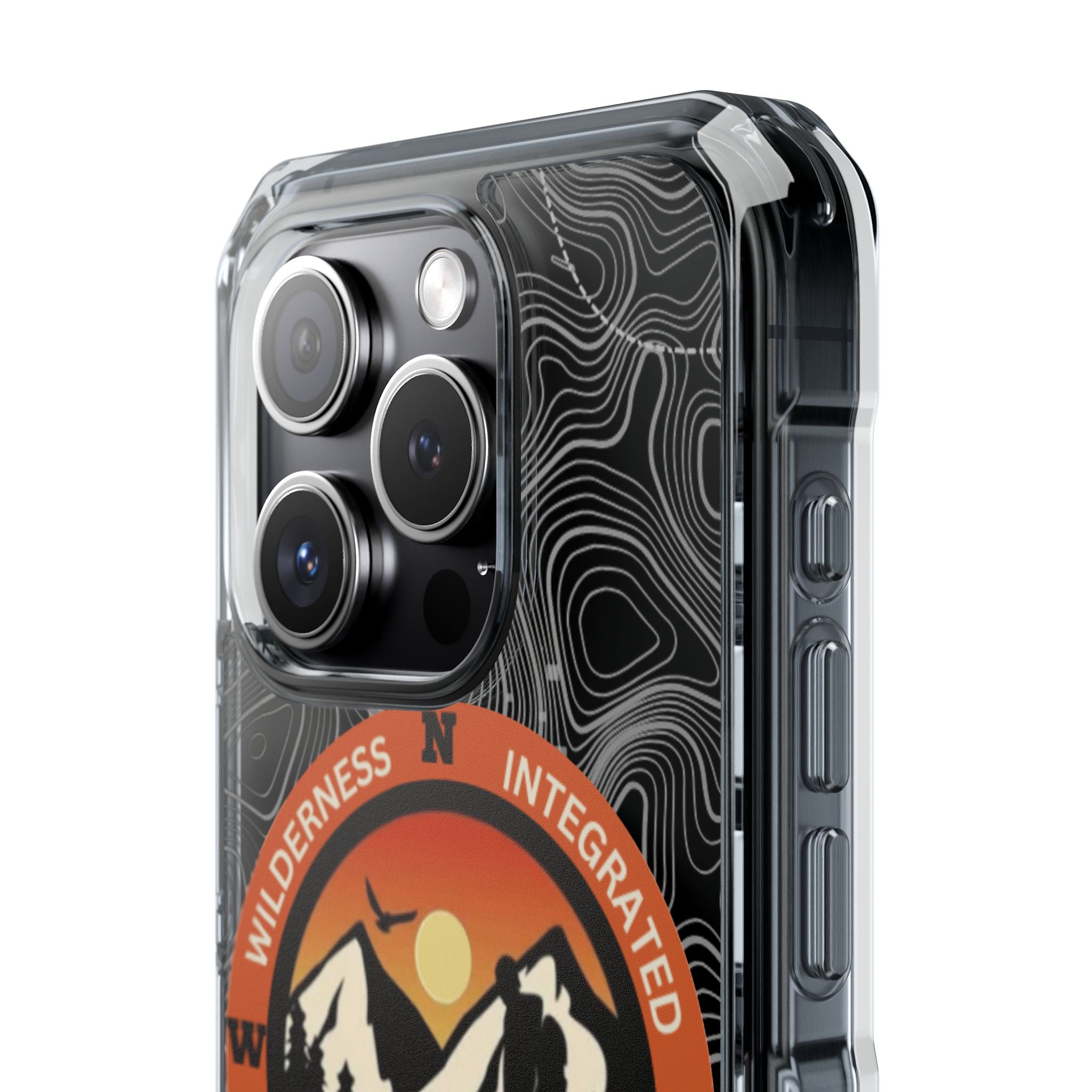 Magnetic Clear Case - Patch Logo