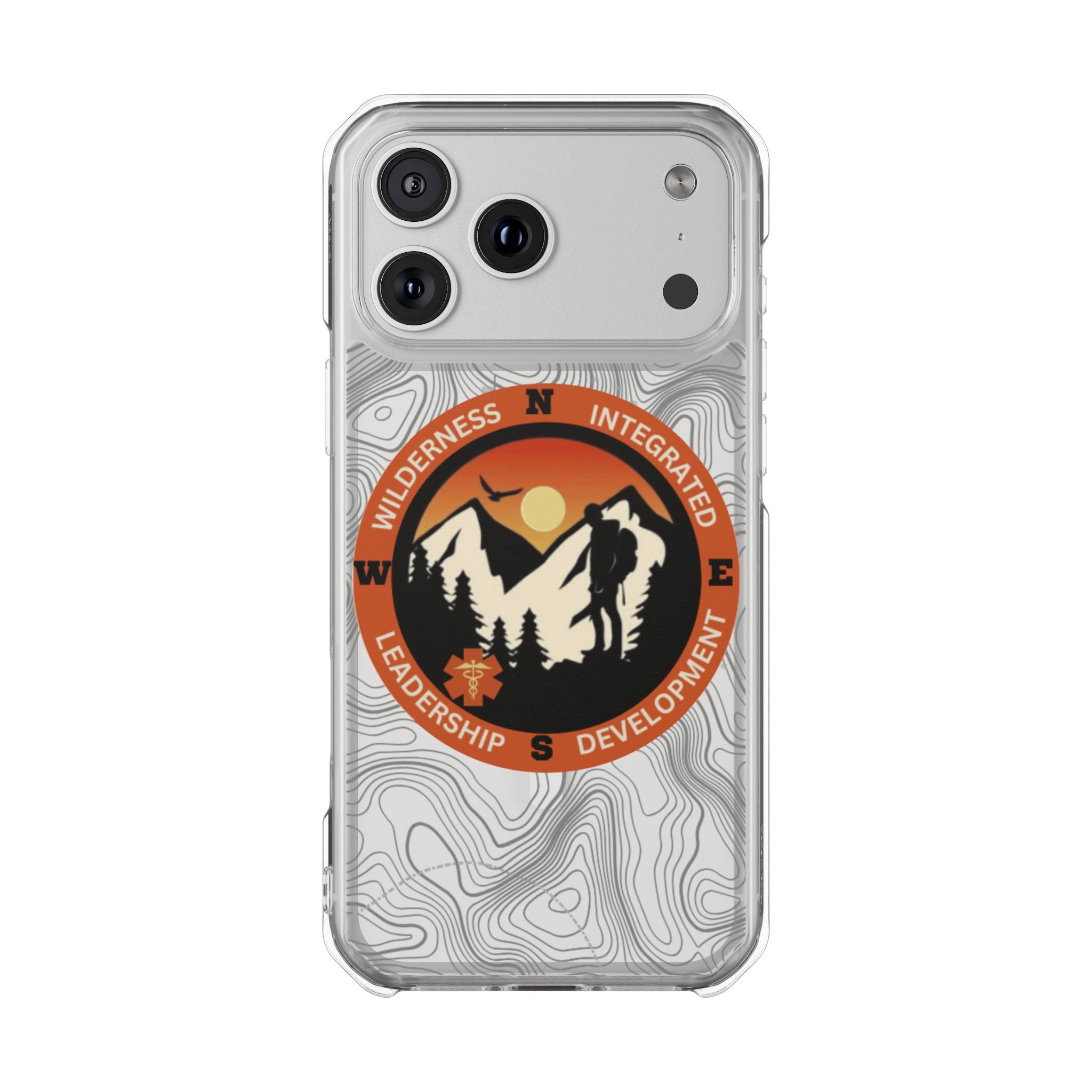 Magnetic Clear Case - Patch Logo
