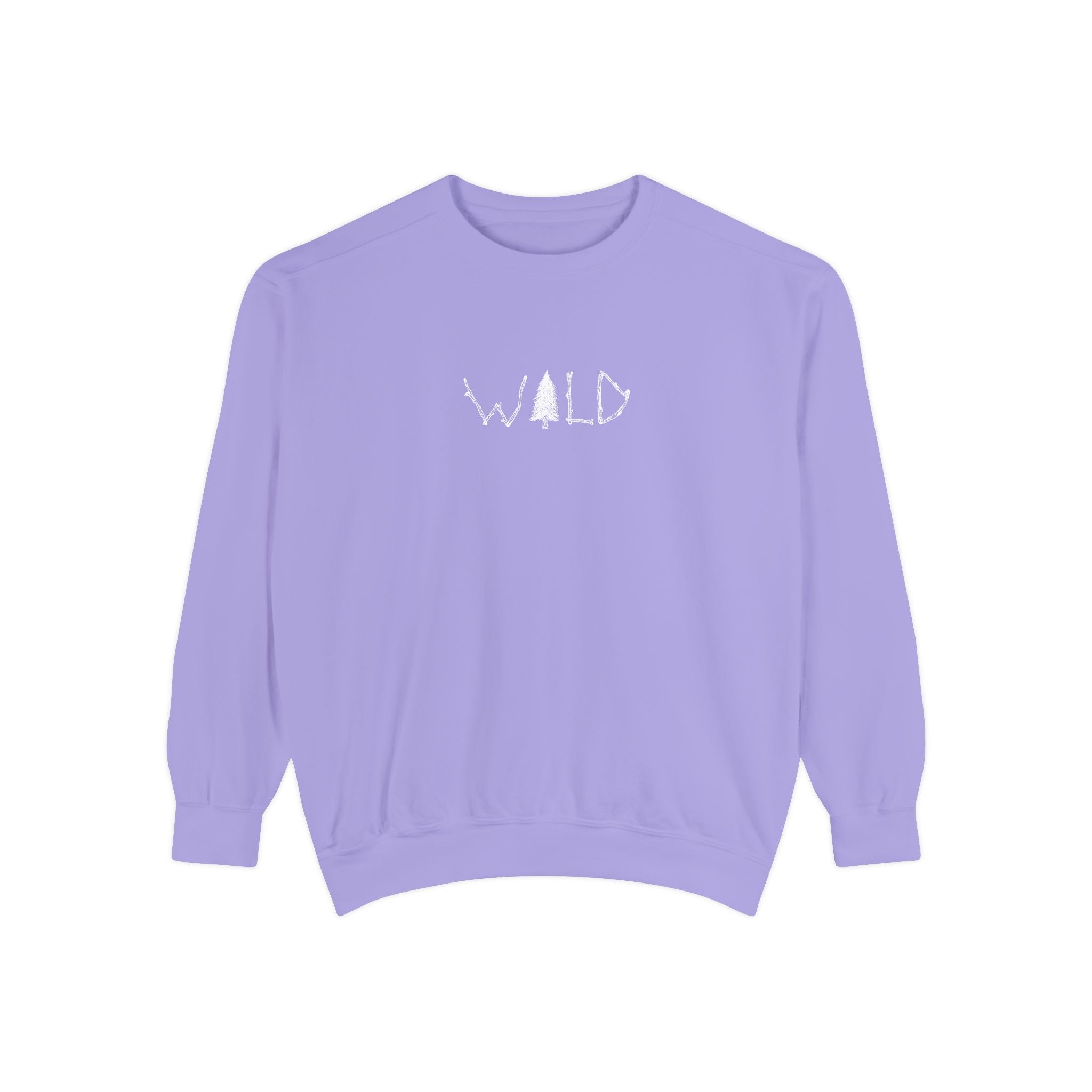 Classic White Sweatshirt — Minimalist Crewneck Pullover