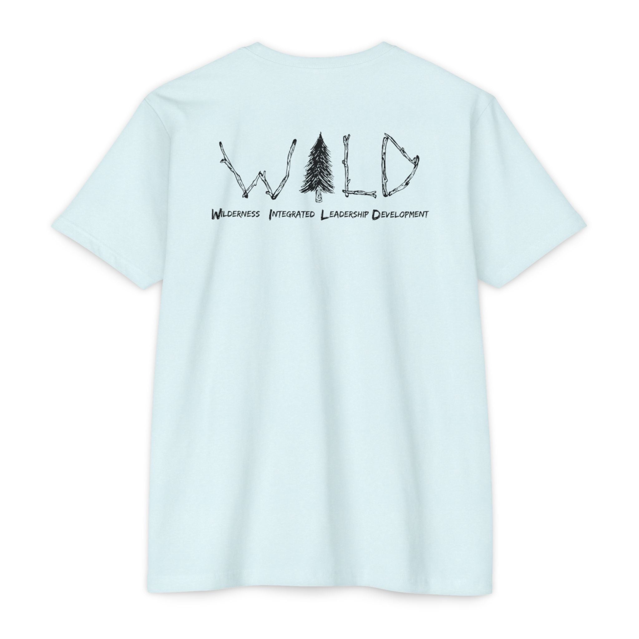 Black WILD Tree Graphic T-Shirt — Rustic Outdoor Nature Shirt