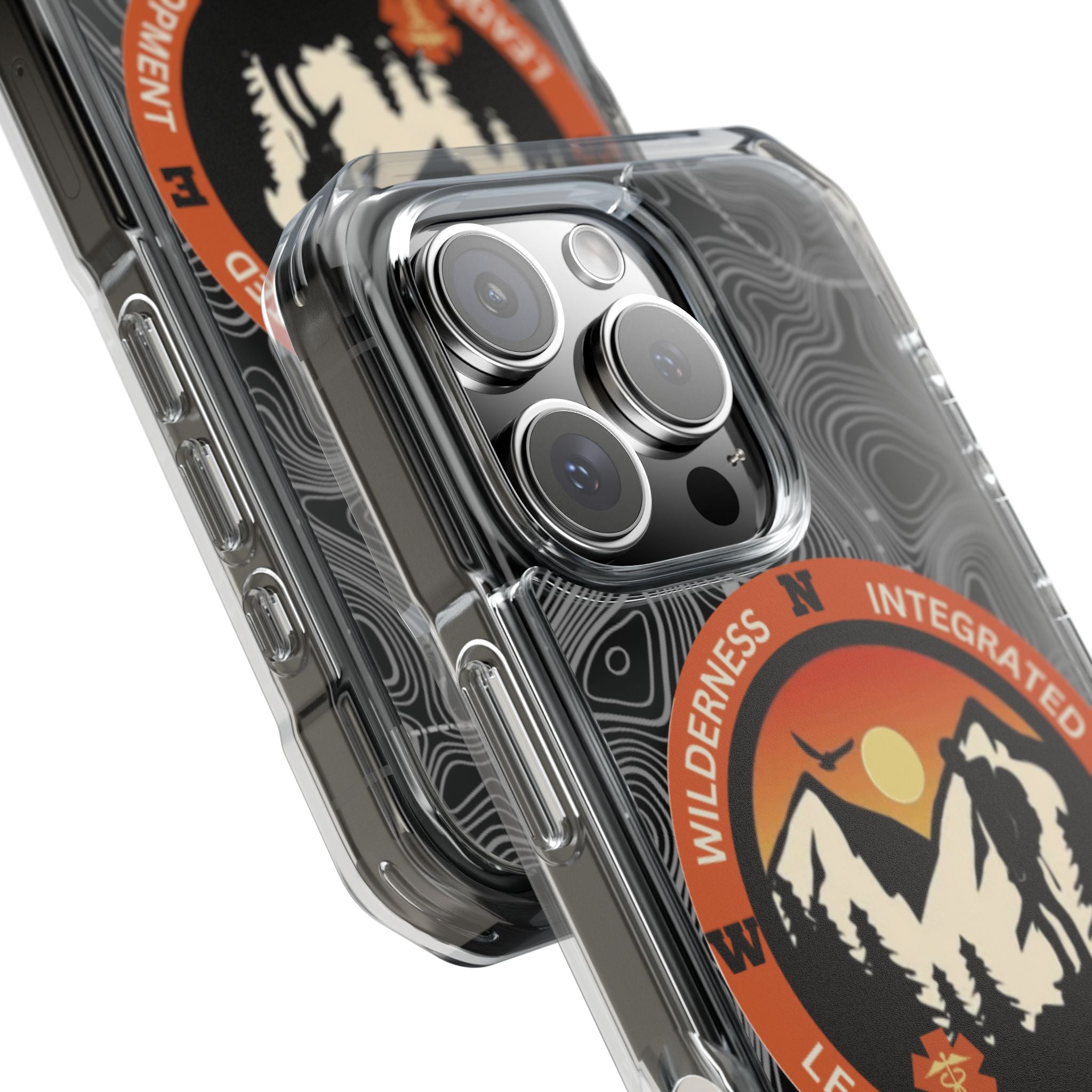 Magnetic Clear Case - Patch Logo