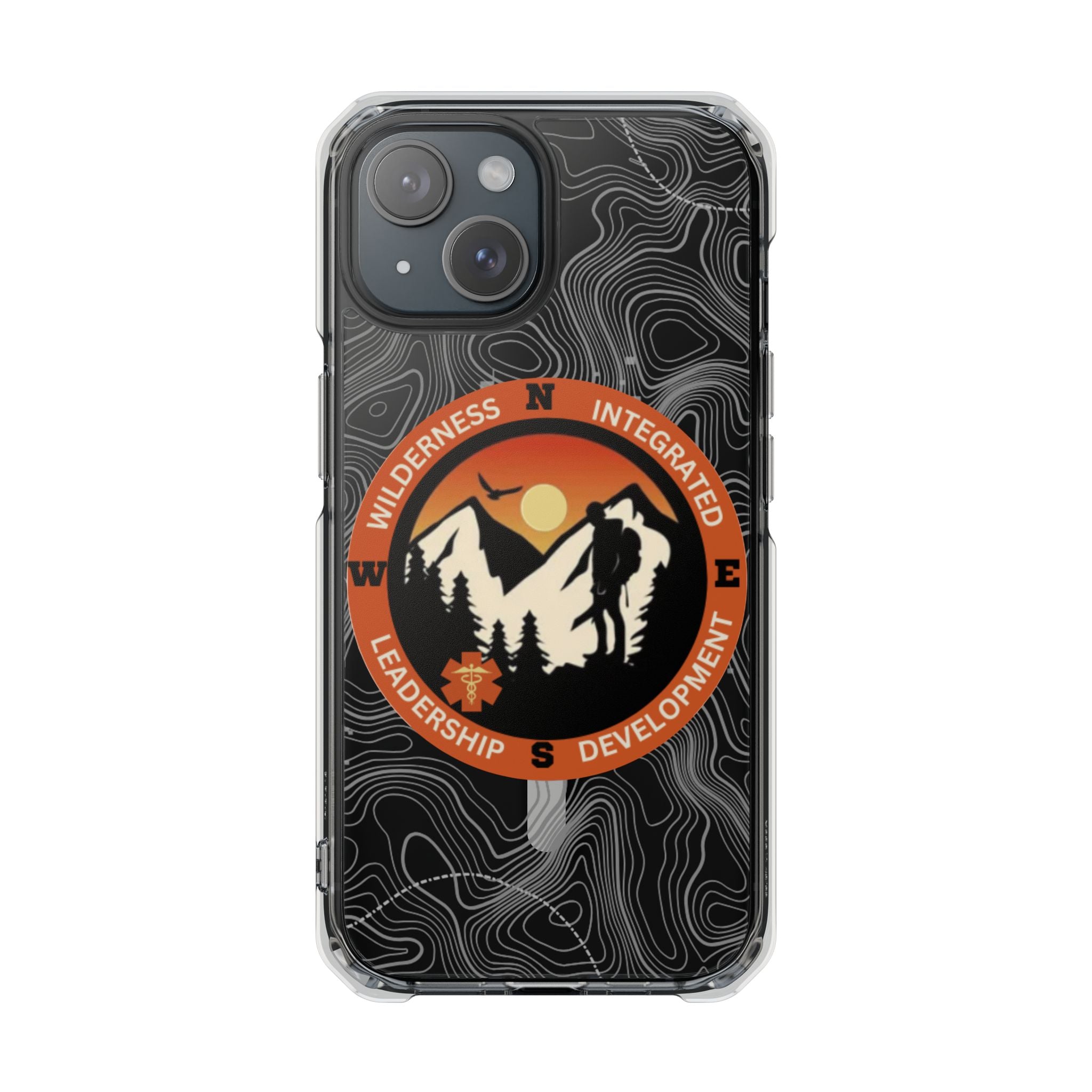 Magnetic Clear Case - Patch Logo