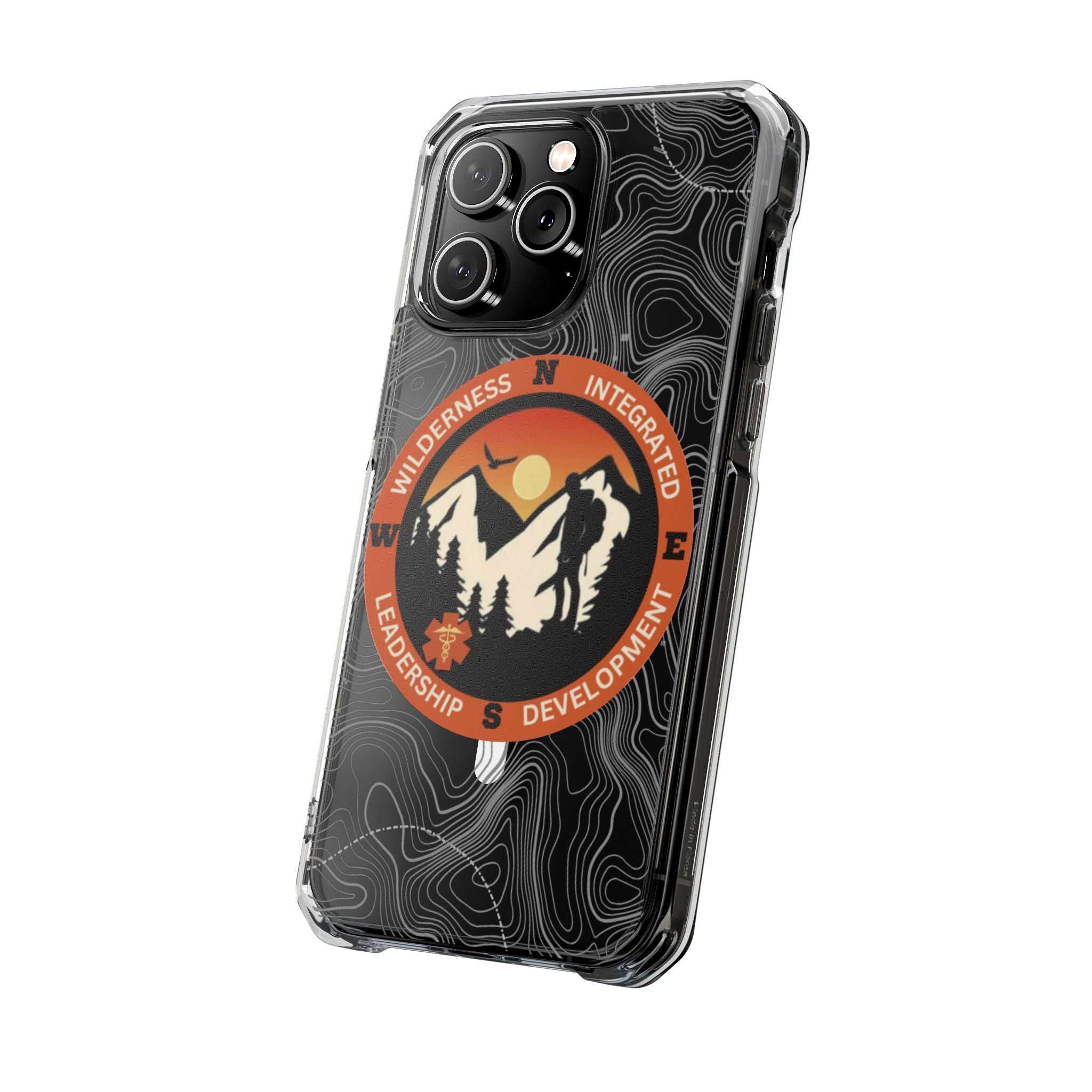 Magnetic Clear Case - Patch Logo