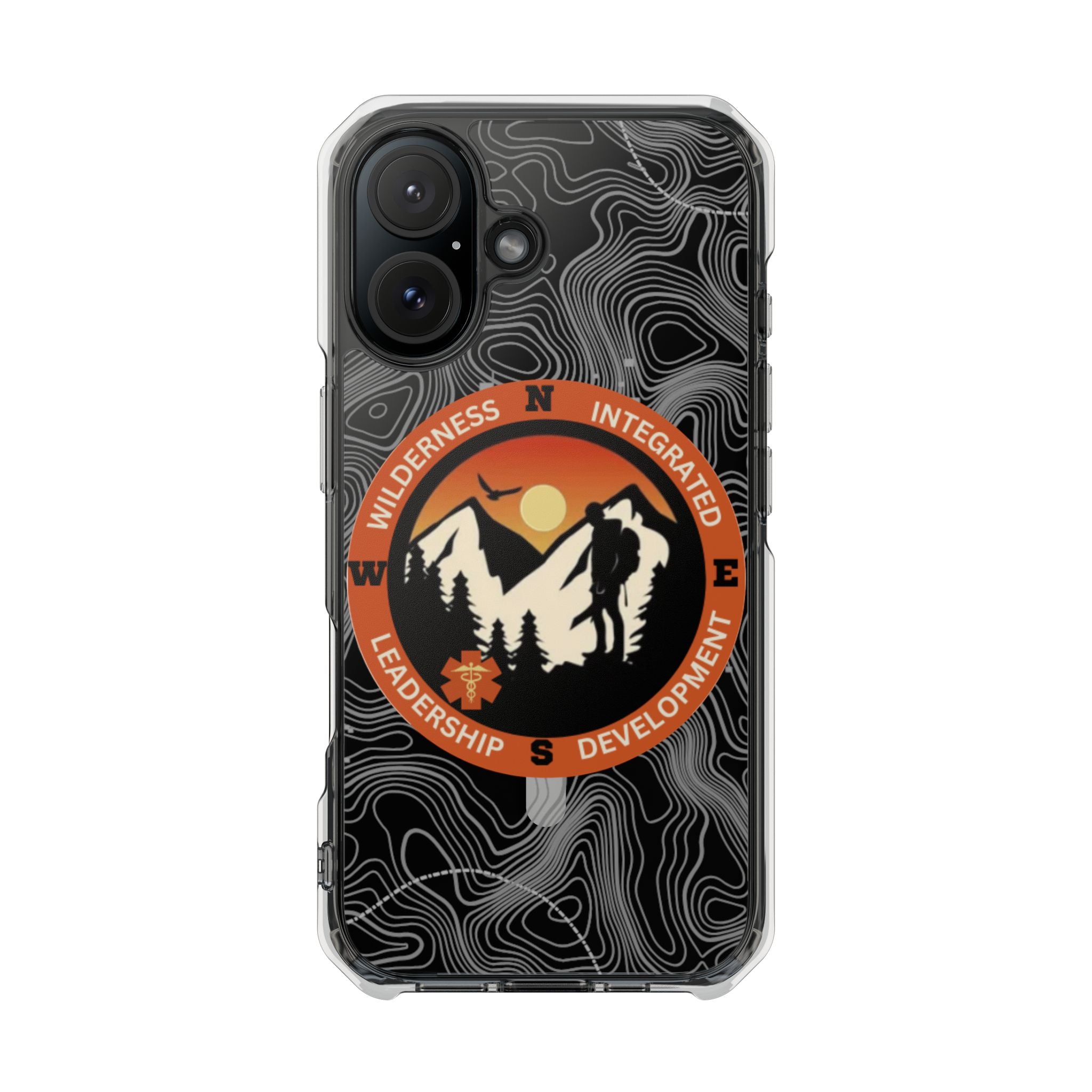 Magnetic Clear Case - Patch Logo