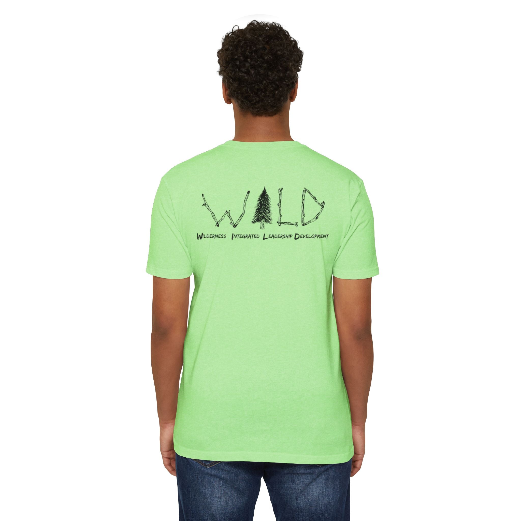 Black WILD Tree Graphic T-Shirt — Rustic Outdoor Nature Shirt