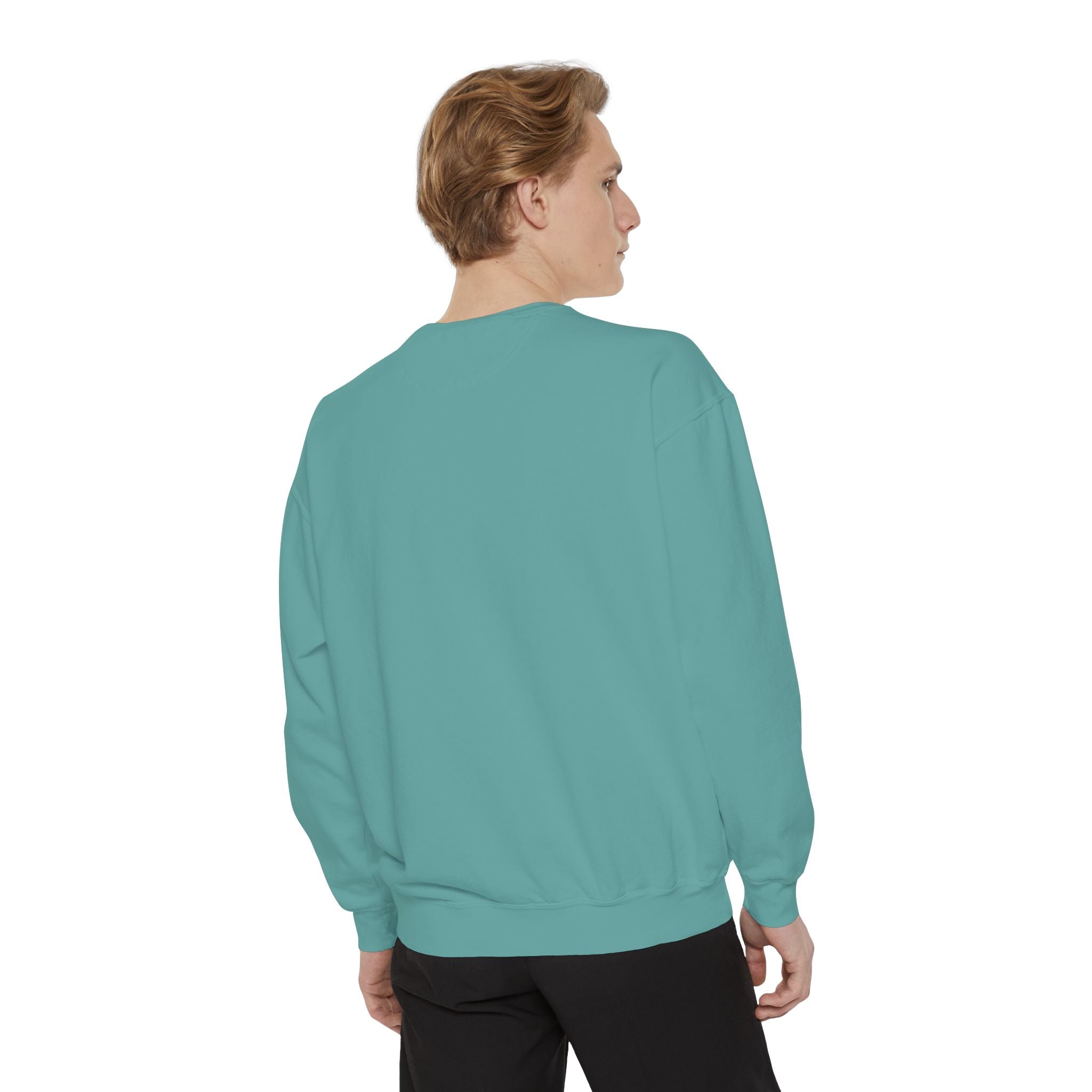 Classic White Sweatshirt — Minimalist Crewneck Pullover