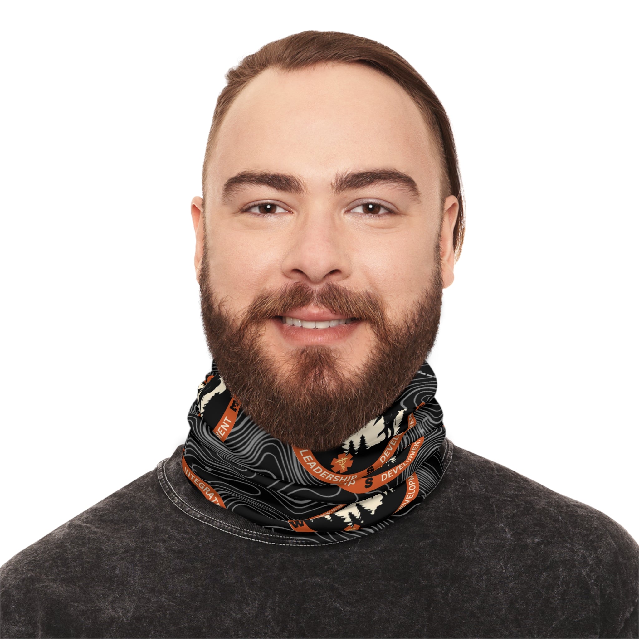 Outdoor Mountain Patch Neck Gaiter — Lightweight Hiking Face Mask