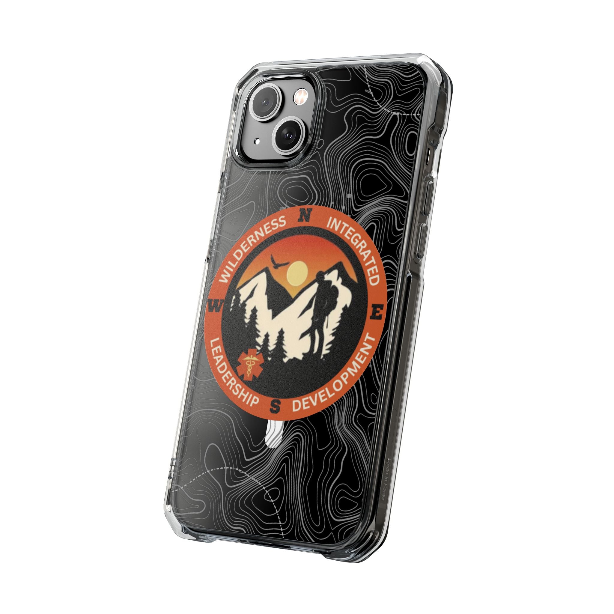Magnetic Clear Case - Patch Logo
