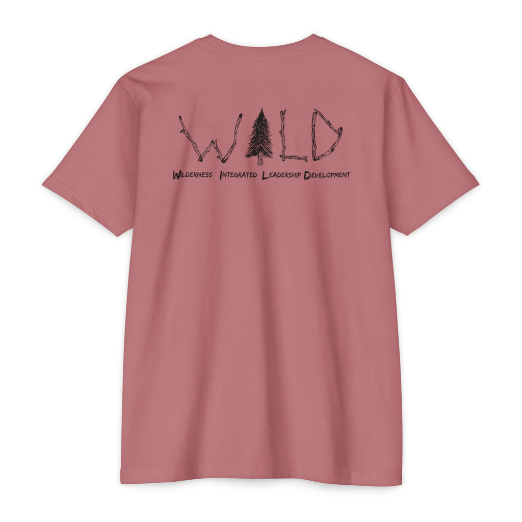 Black WILD Tree Graphic T-Shirt — Rustic Outdoor Nature Shirt