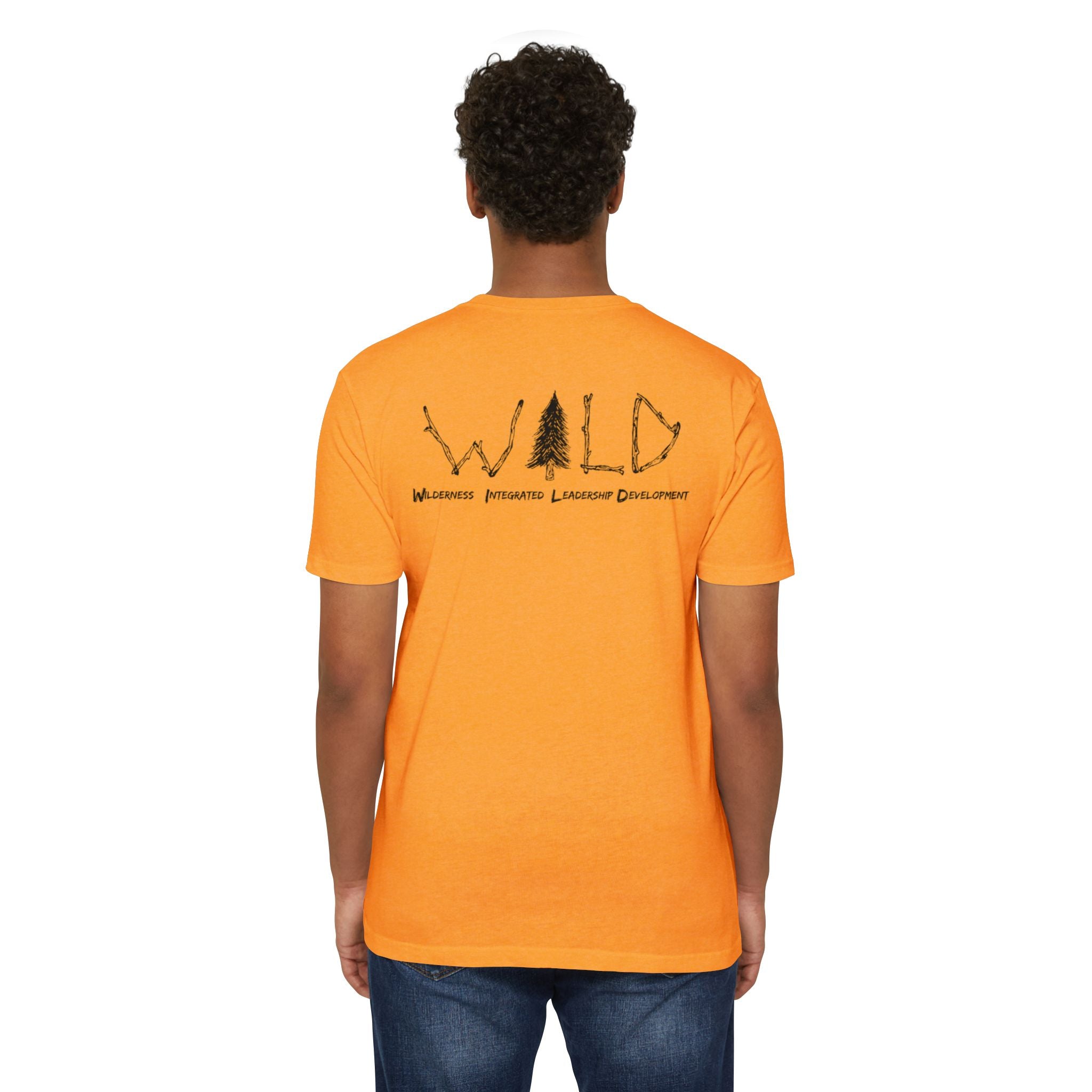 Black WILD Tree Graphic T-Shirt — Rustic Outdoor Nature Shirt