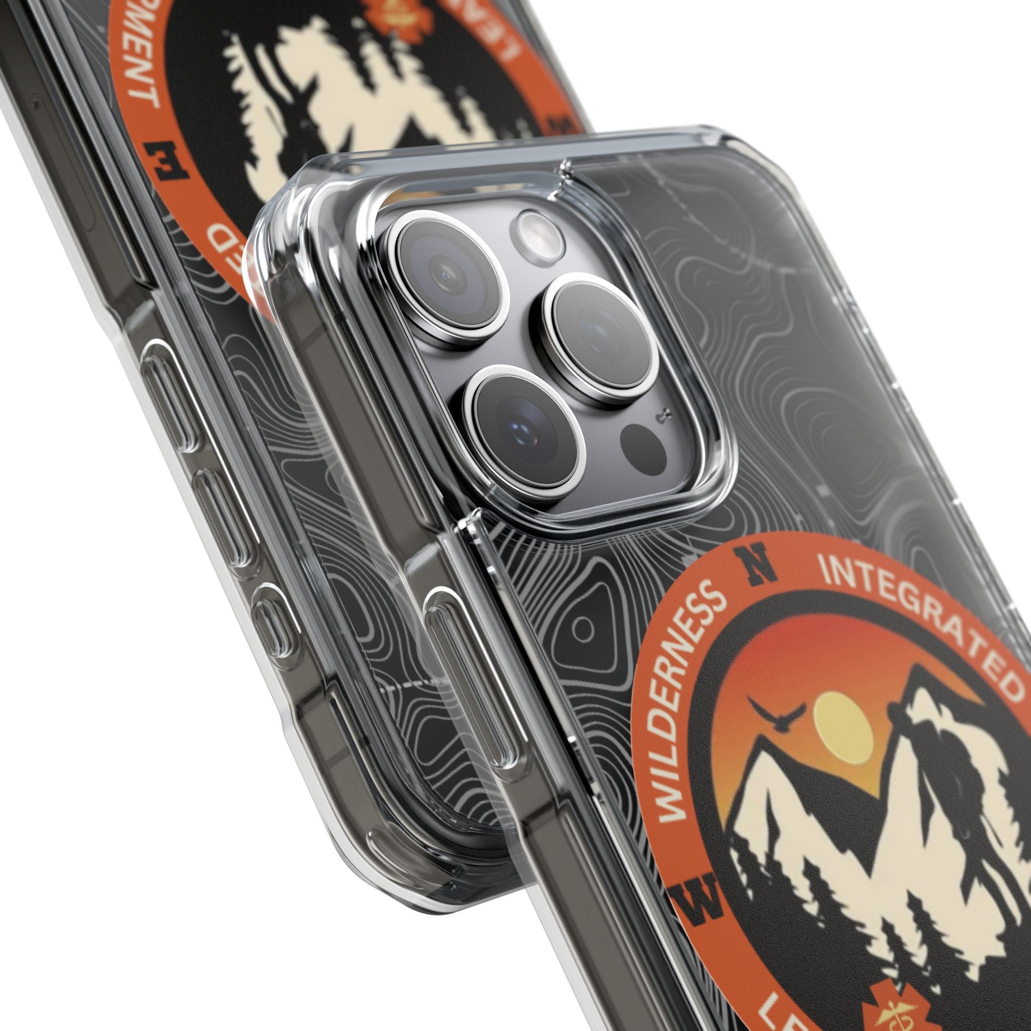 Magnetic Clear Case - Patch Logo