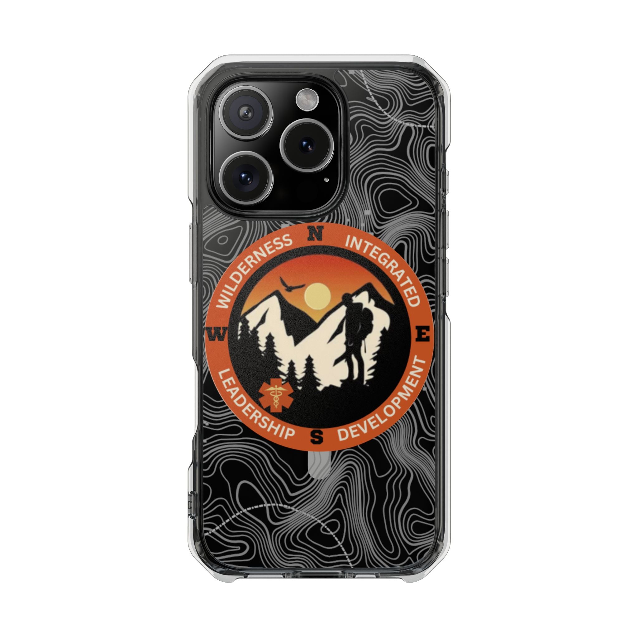 Magnetic Clear Case - Patch Logo