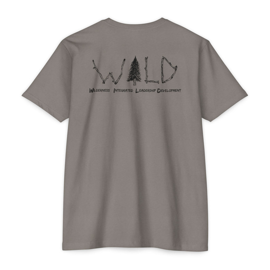 Black WILD Tree Graphic T-Shirt — Rustic Outdoor Nature Shirt